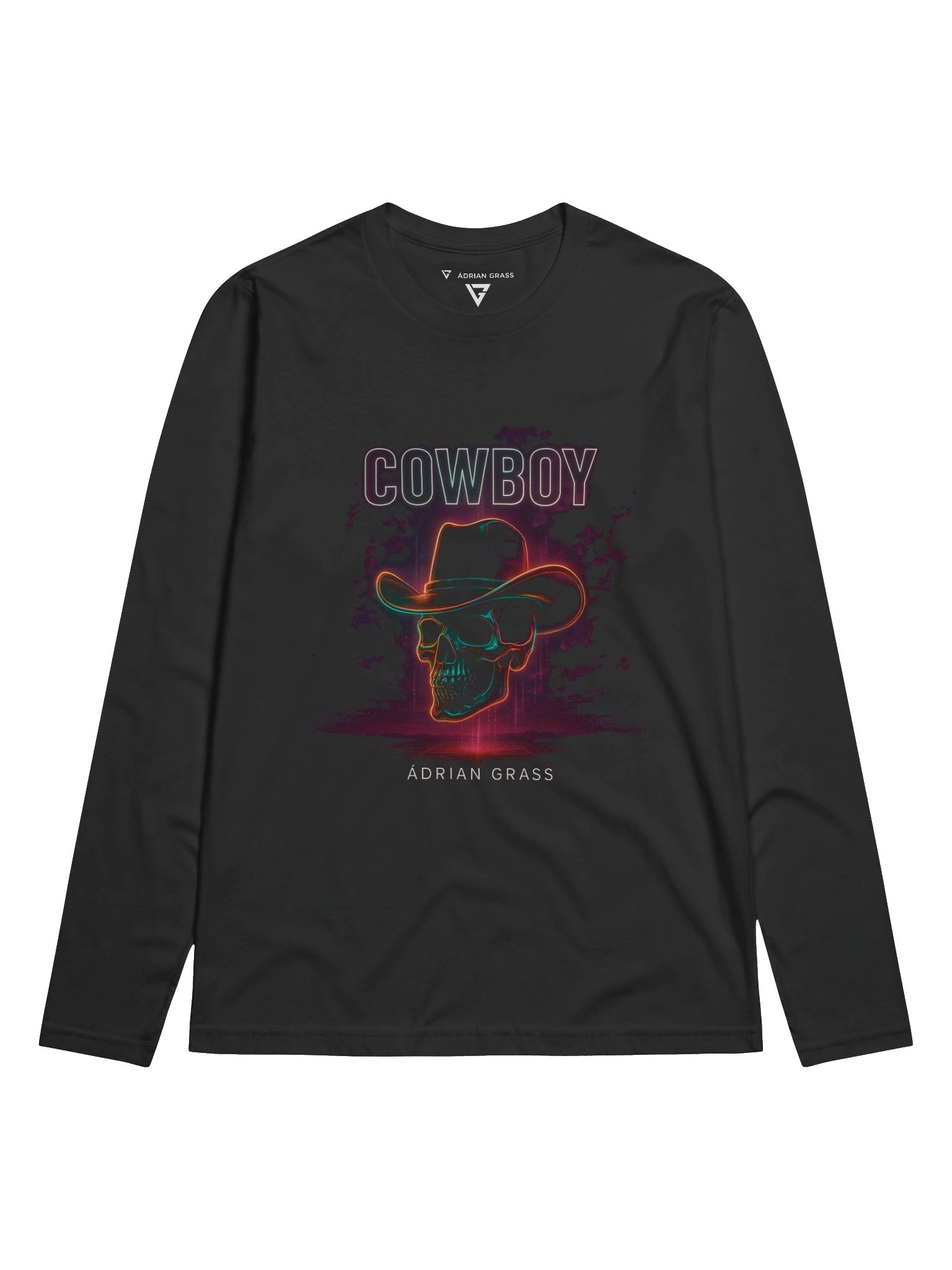 COWBOY Long Sleeve Tee (Black) product image (1)