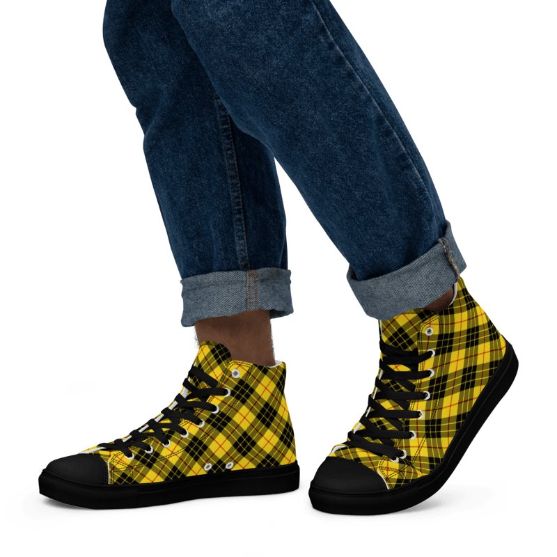 MacLeod Tartan Men's High Top Shoes product image (5)