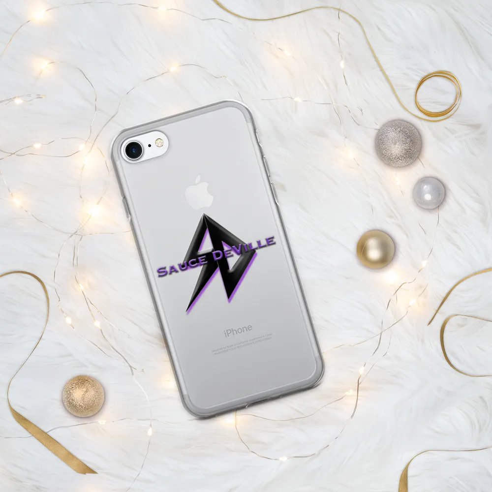 SauceDeVille Sleek & Modern iPhone® Clear Case product image (334)