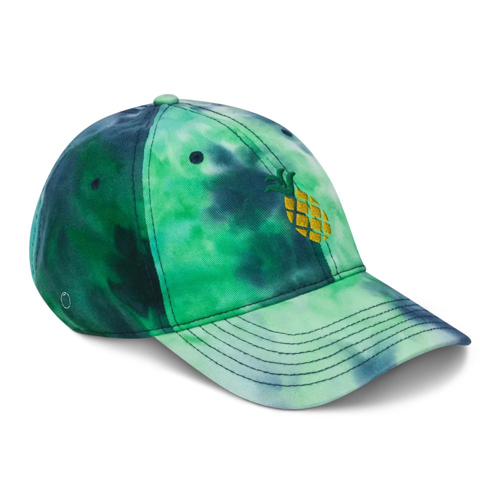 Tie Dye Pineapple Logo Cap product image (9)