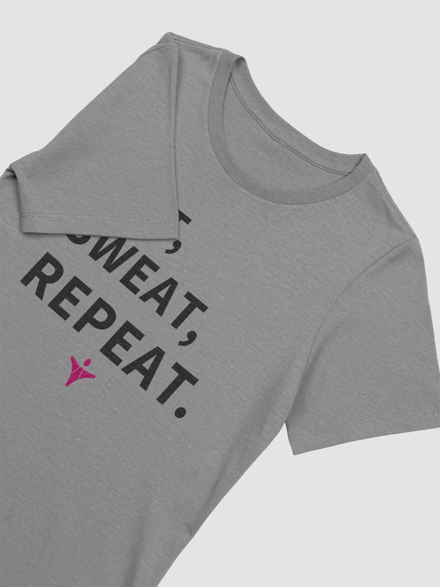 LIFT, SWEAT, REPEAT | Relaxed-fit Tee (Dark Text) product image (3)