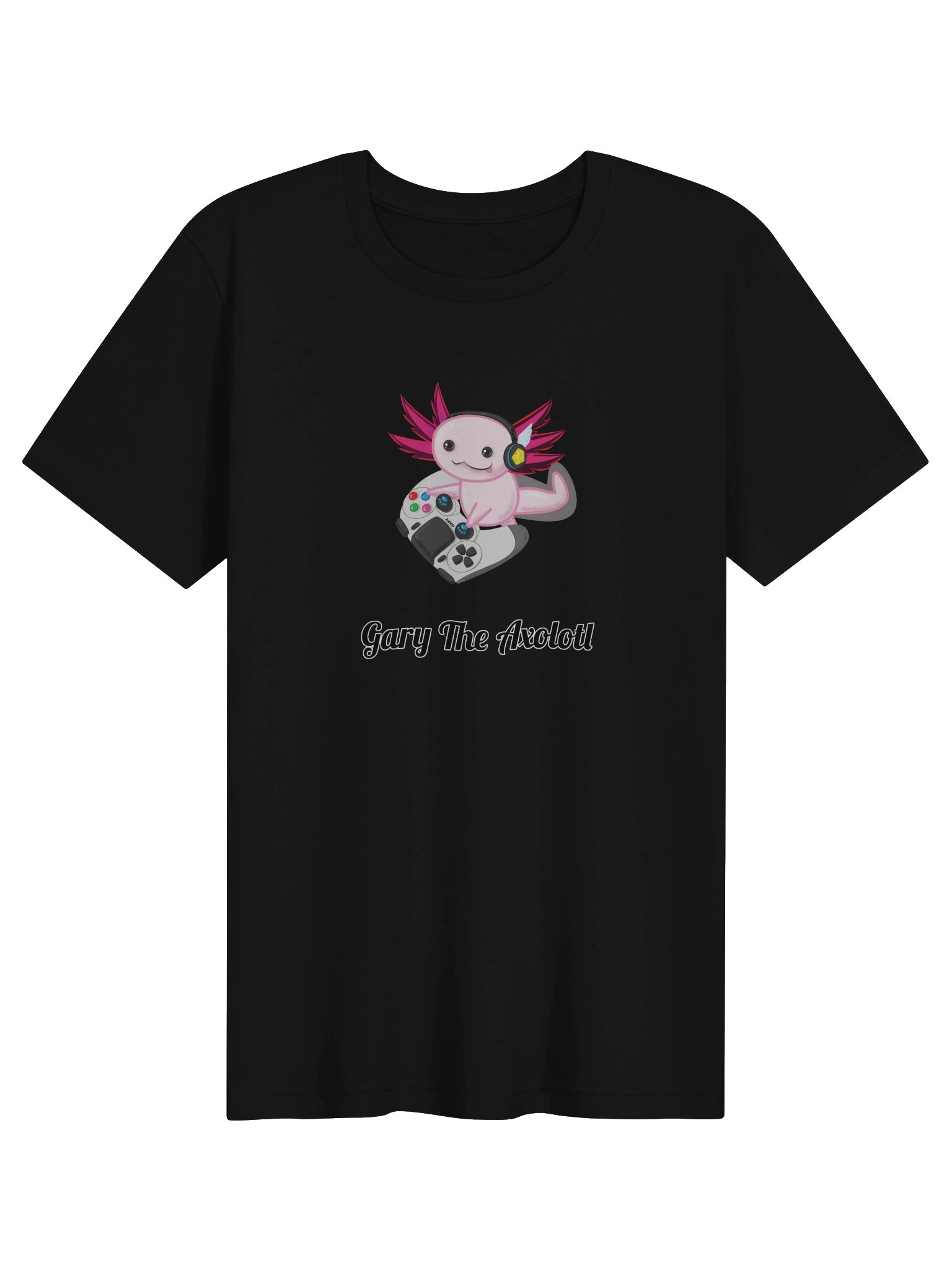 Gary The Axolotl Gamer Tee product image (1)