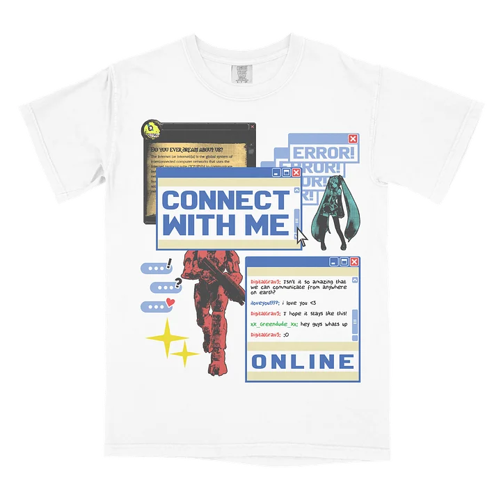 CONNECT WITH ME T-SHIRT product image (1)