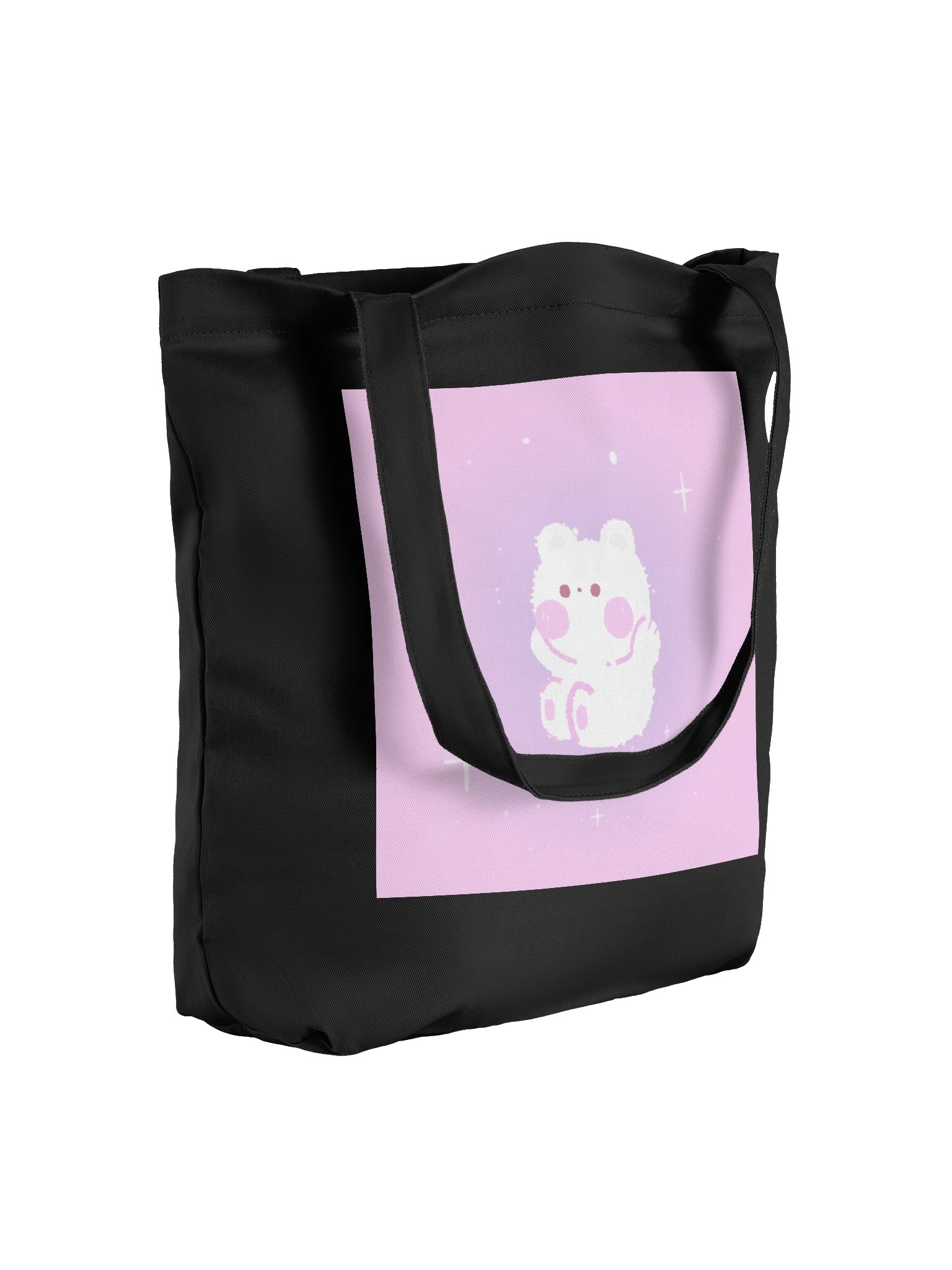 Dreamy Pink Bear Eco Tote product image (4)