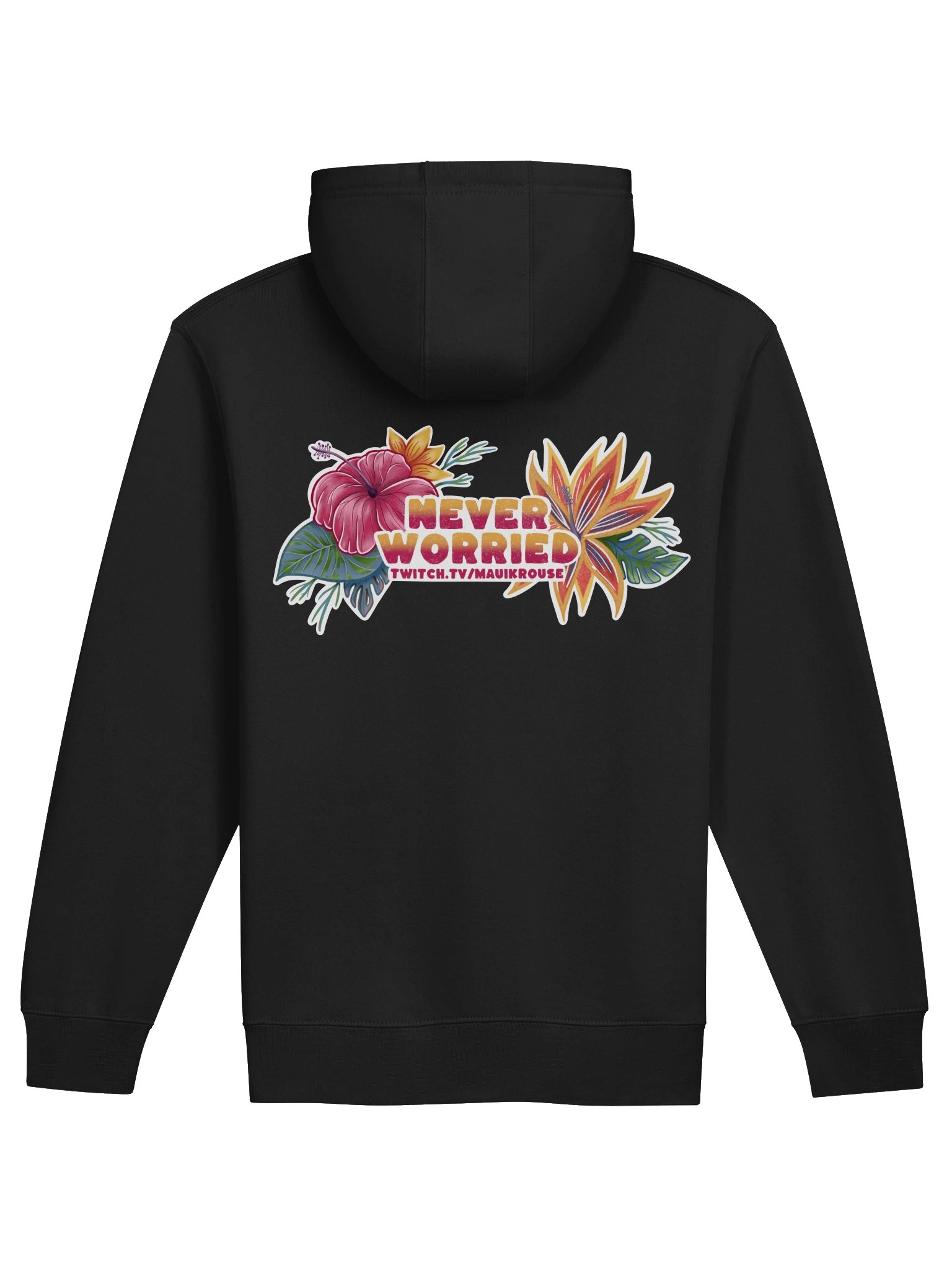 Never Worried Zipper Hoodie Swag product image (14)