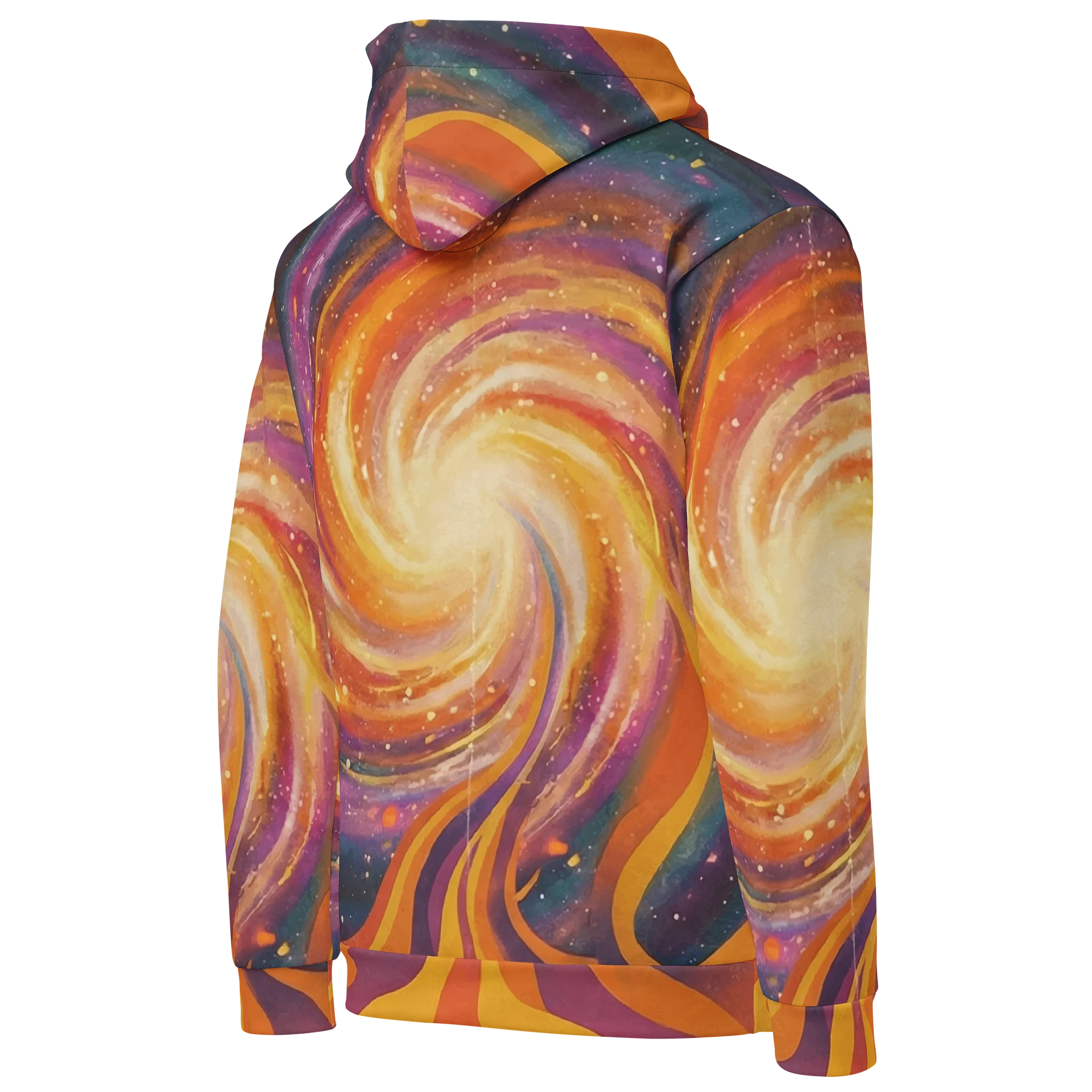 Brandon Gabriel - All-Over Print Unisex Cotton Hoodie (Unknown Funky) product image (4)