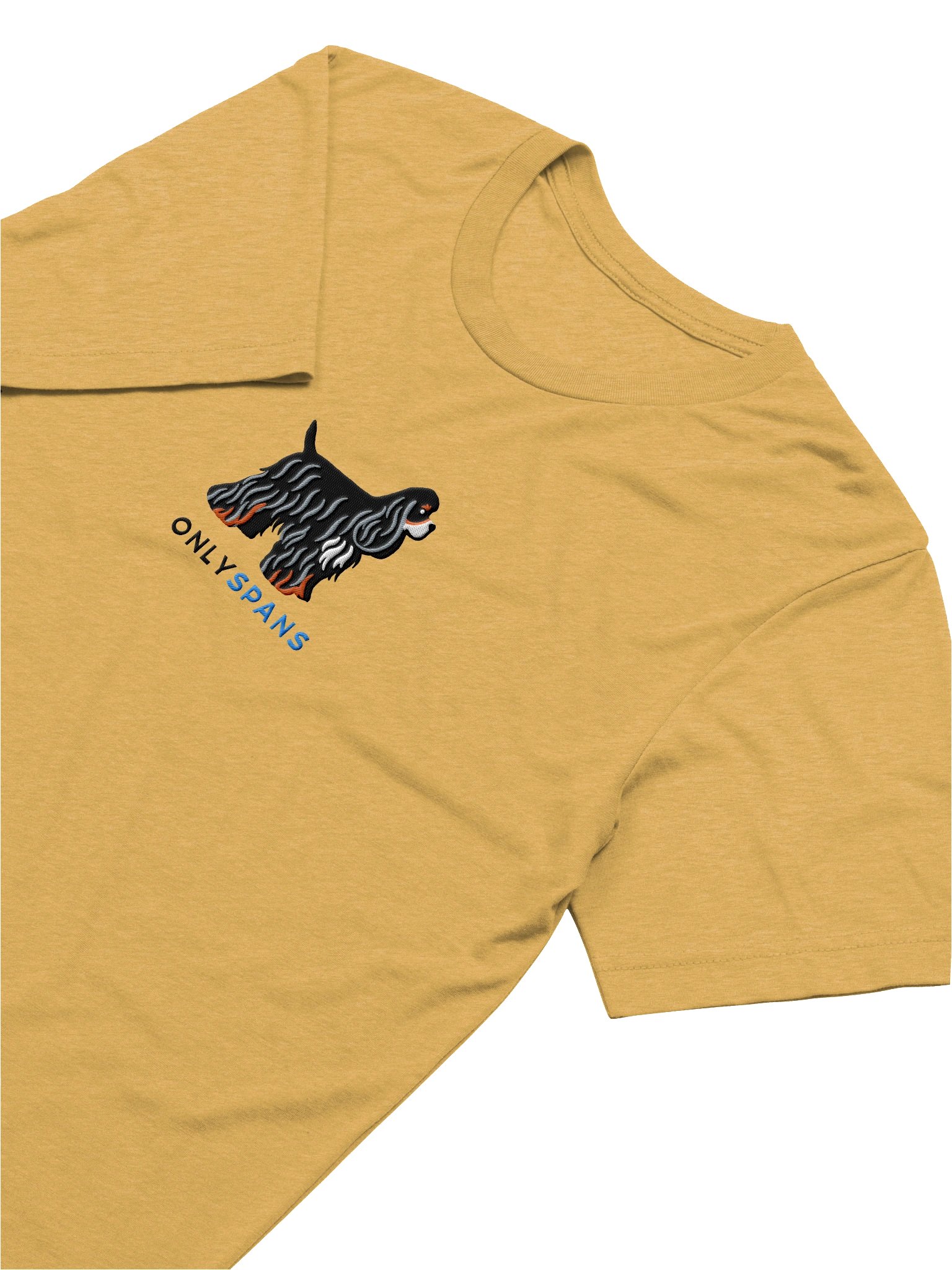 Only Spans T-Shirt(Embroidered) of an American Cocker Spaniel(Tricolor) product image (54)