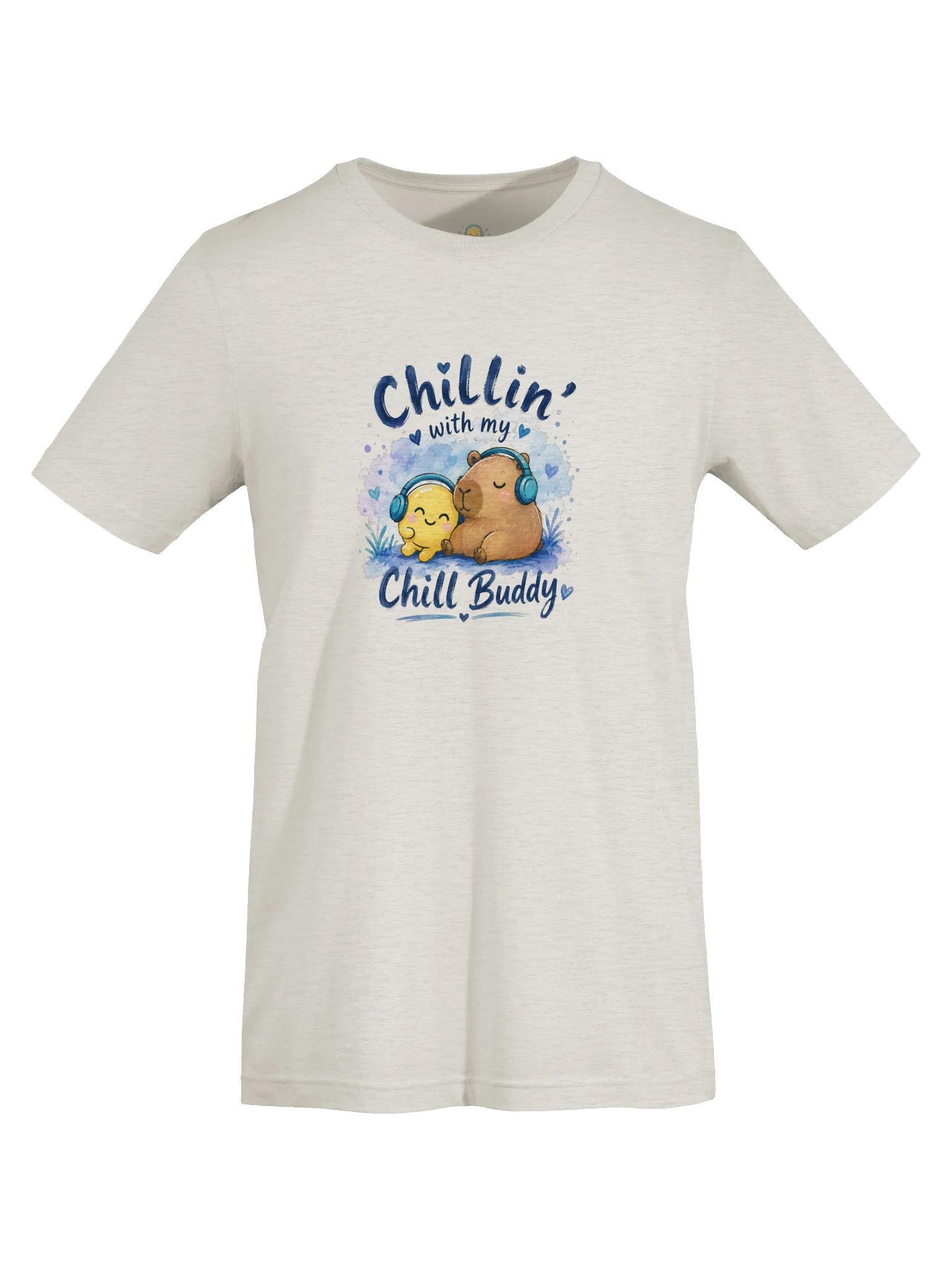 Chillin’ With My Chill Buddy T-Shirt | Smilo & Capybara product image (24)
