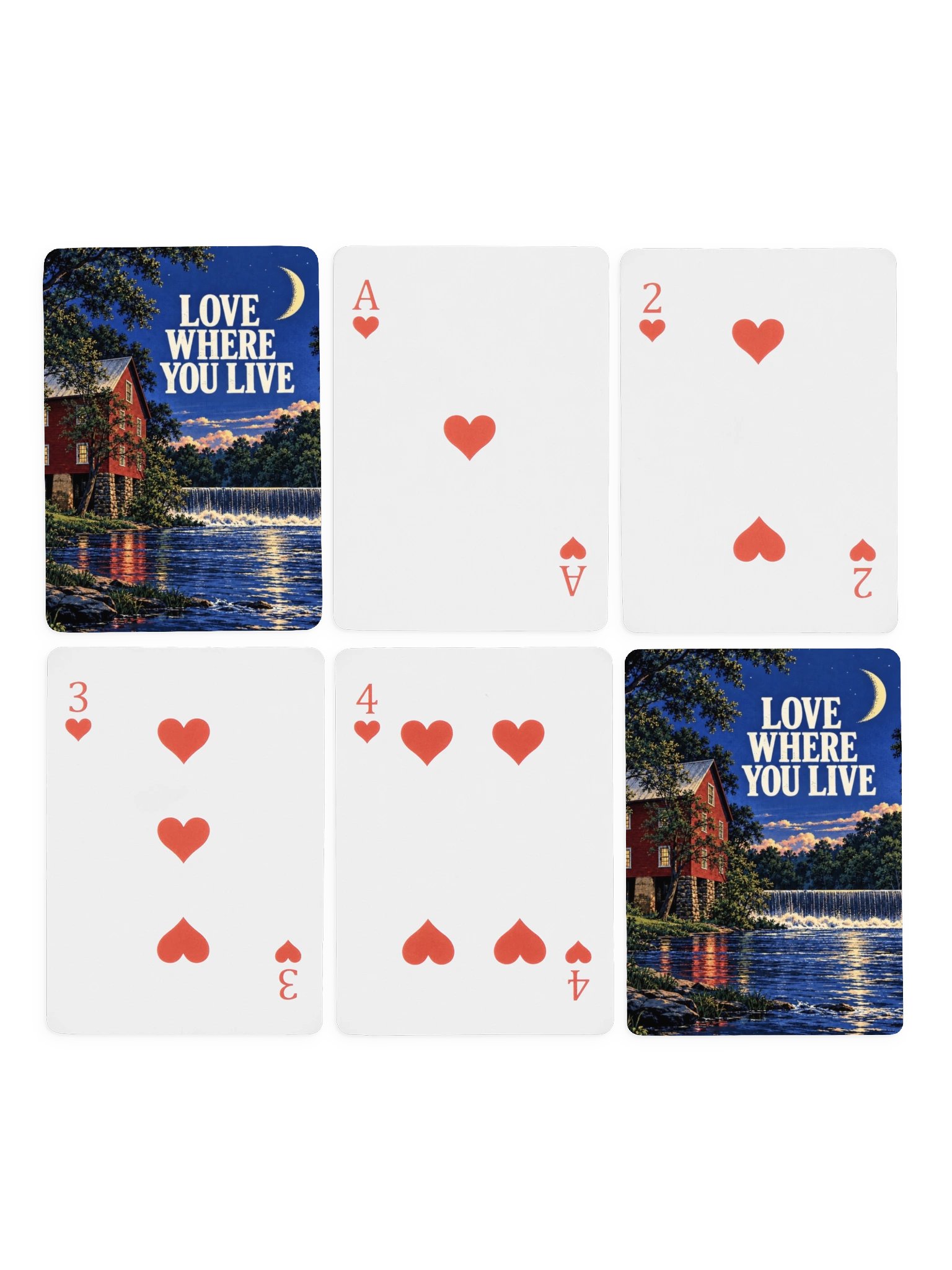 Love Where You Live: Starr’s Mill Playing Cards product image (4)