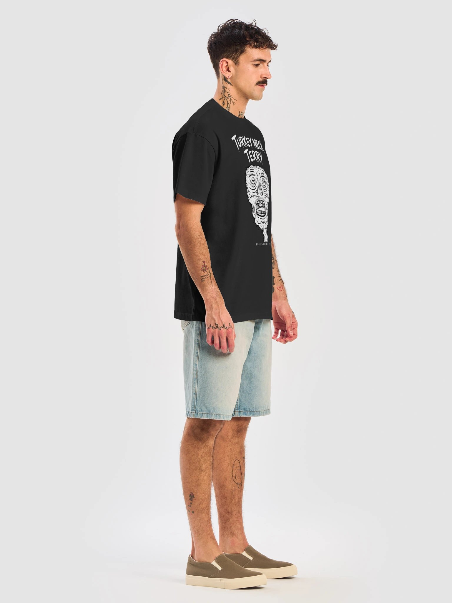 LOUD’S FREAKS #002: Turkey Neck Terry Tee product image (7)