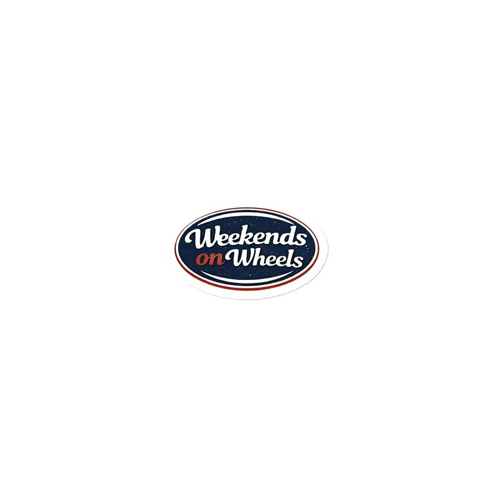 Weekends on Wheels Magnet product image (1)