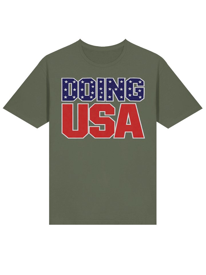 Doing USA Patriotic T-Shirt | Bold American Pride Graphic Tee product image (2)