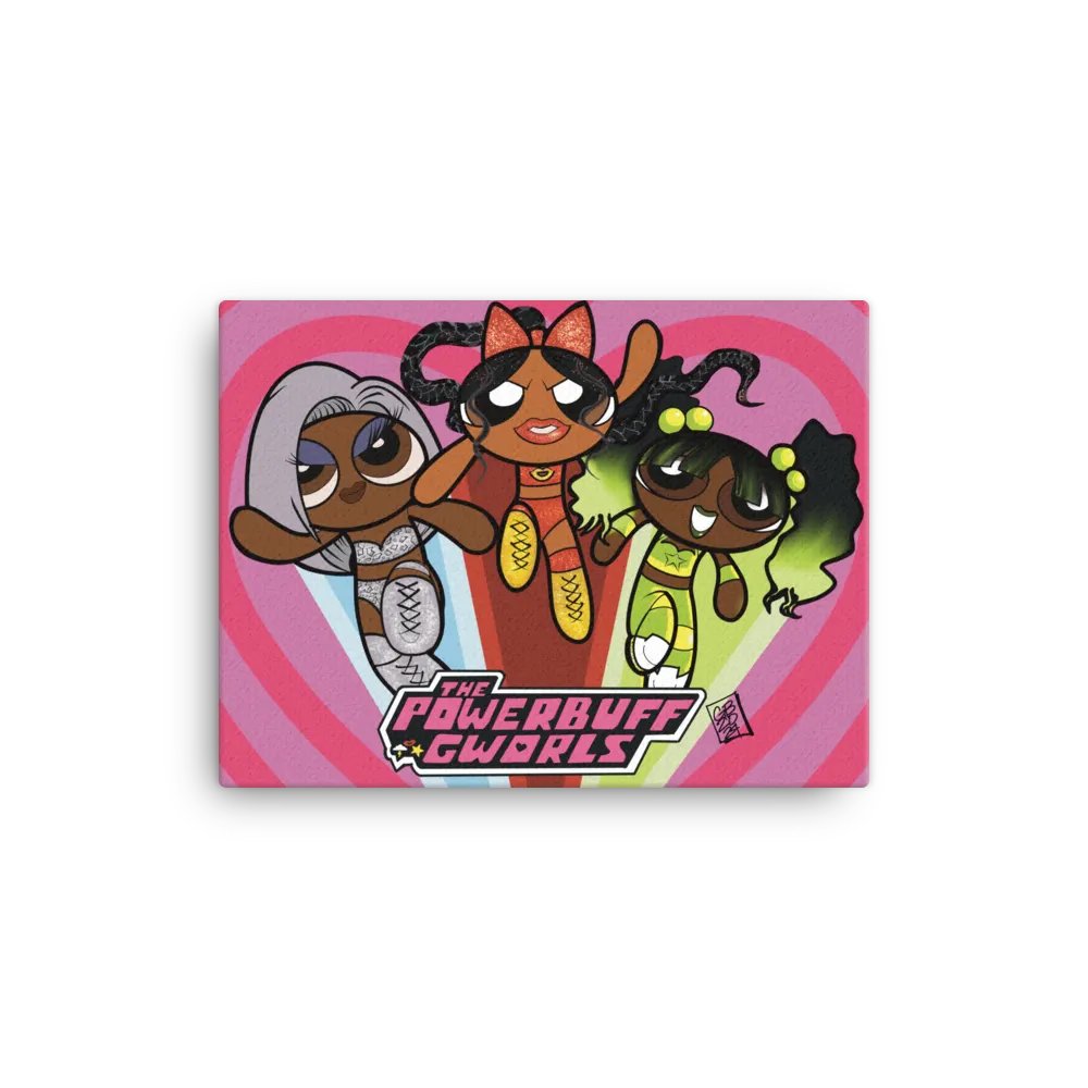 Powerbuff Gworls - Canvas Print product image (1)