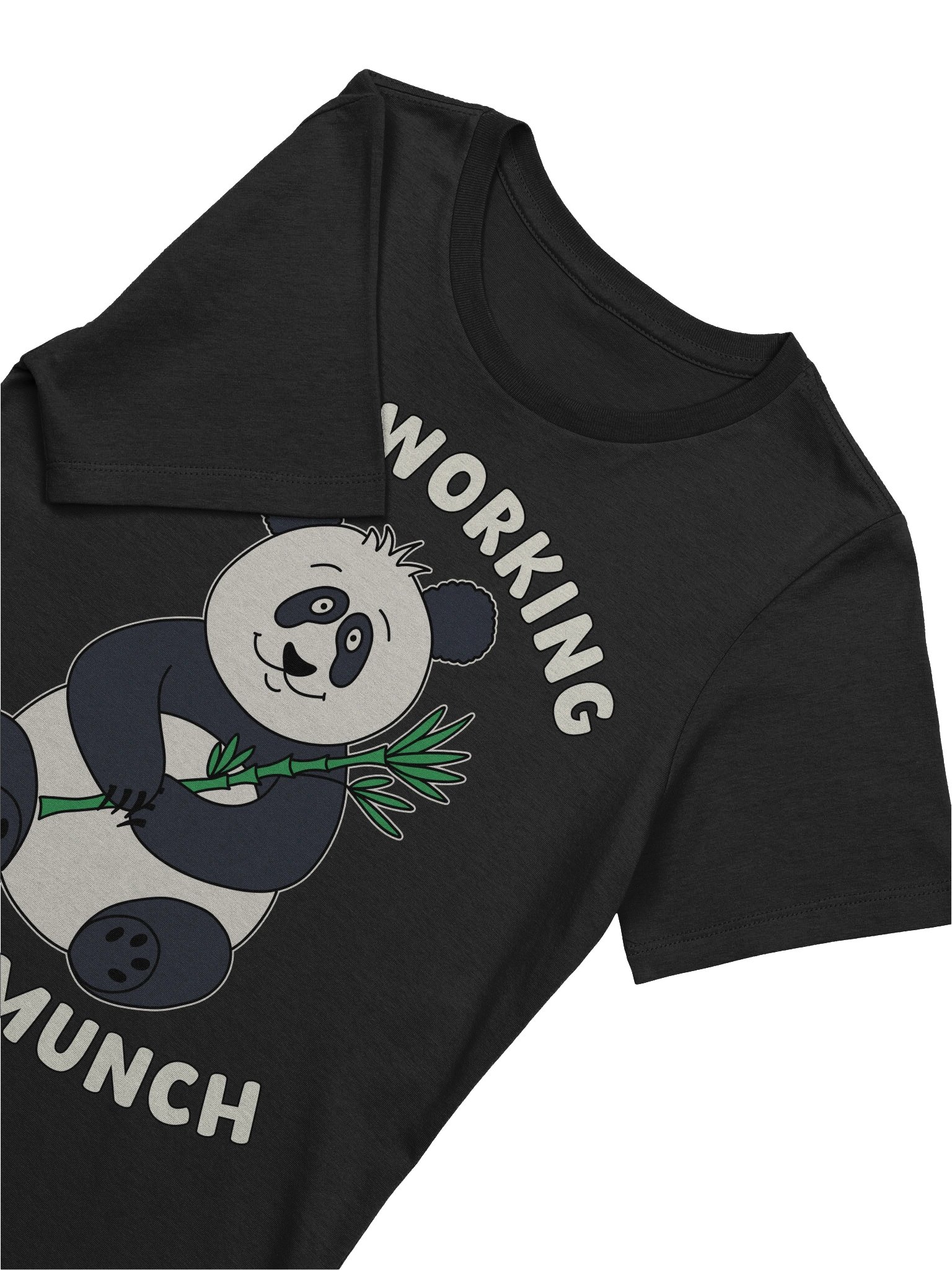 Less Working More Munch Panda Women's Relaxed-fit T-shirt product image (2)