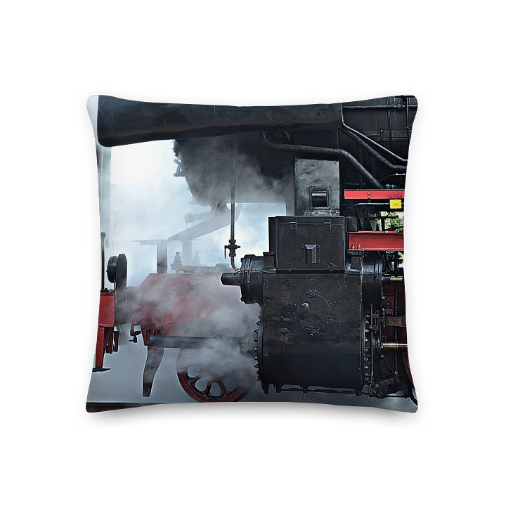 Premium pillow - Steam locomotive cutout product image (2)