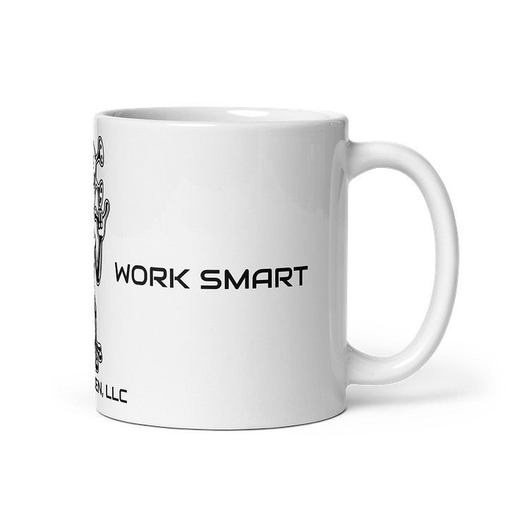 Hang Loose Work Smart Mug | 3 Eyed Alien Coffee Cup product image (2)