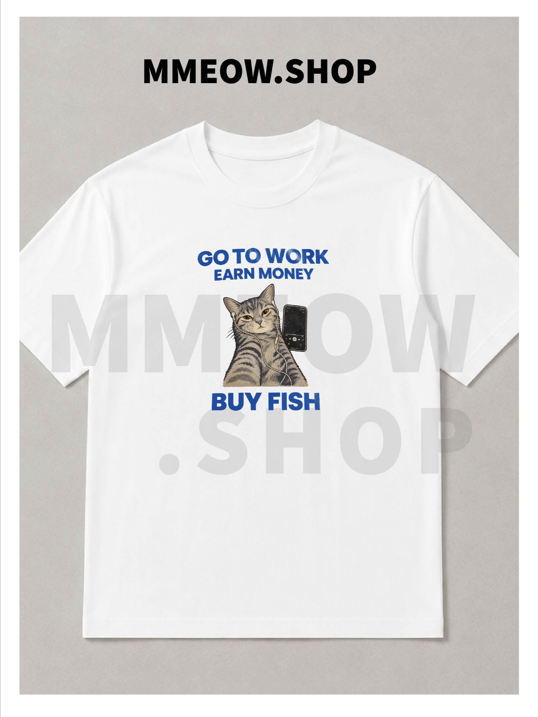 GO TO WORK T - SHIRT PRINTED product image (15)