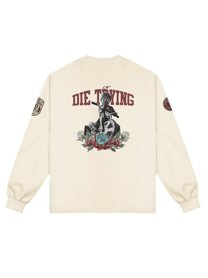 “Make Art or Die Trying” Long Sleeve Tee product image (8)