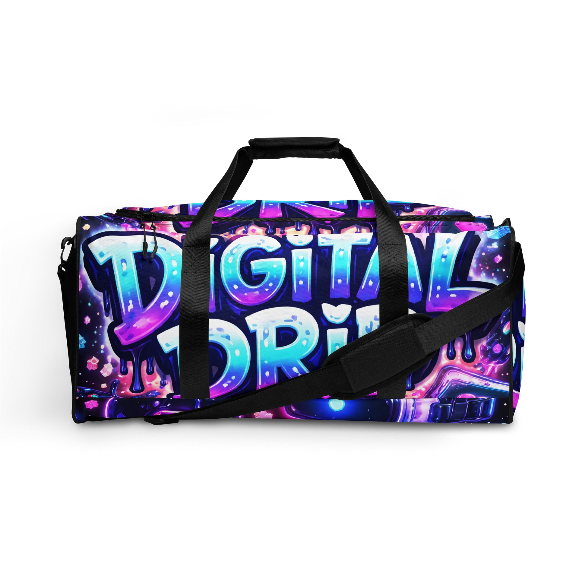 Digital drip duffel bag product image (1)