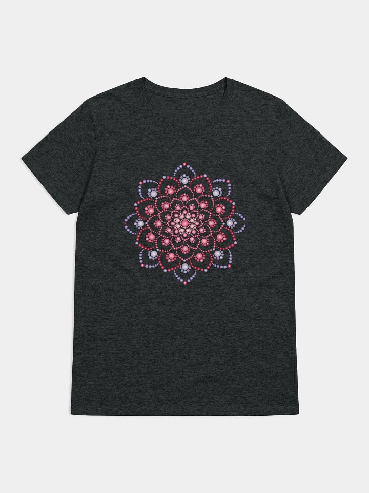 Purple and Pink Dot Mandala Women's T-Shirt product image (2)