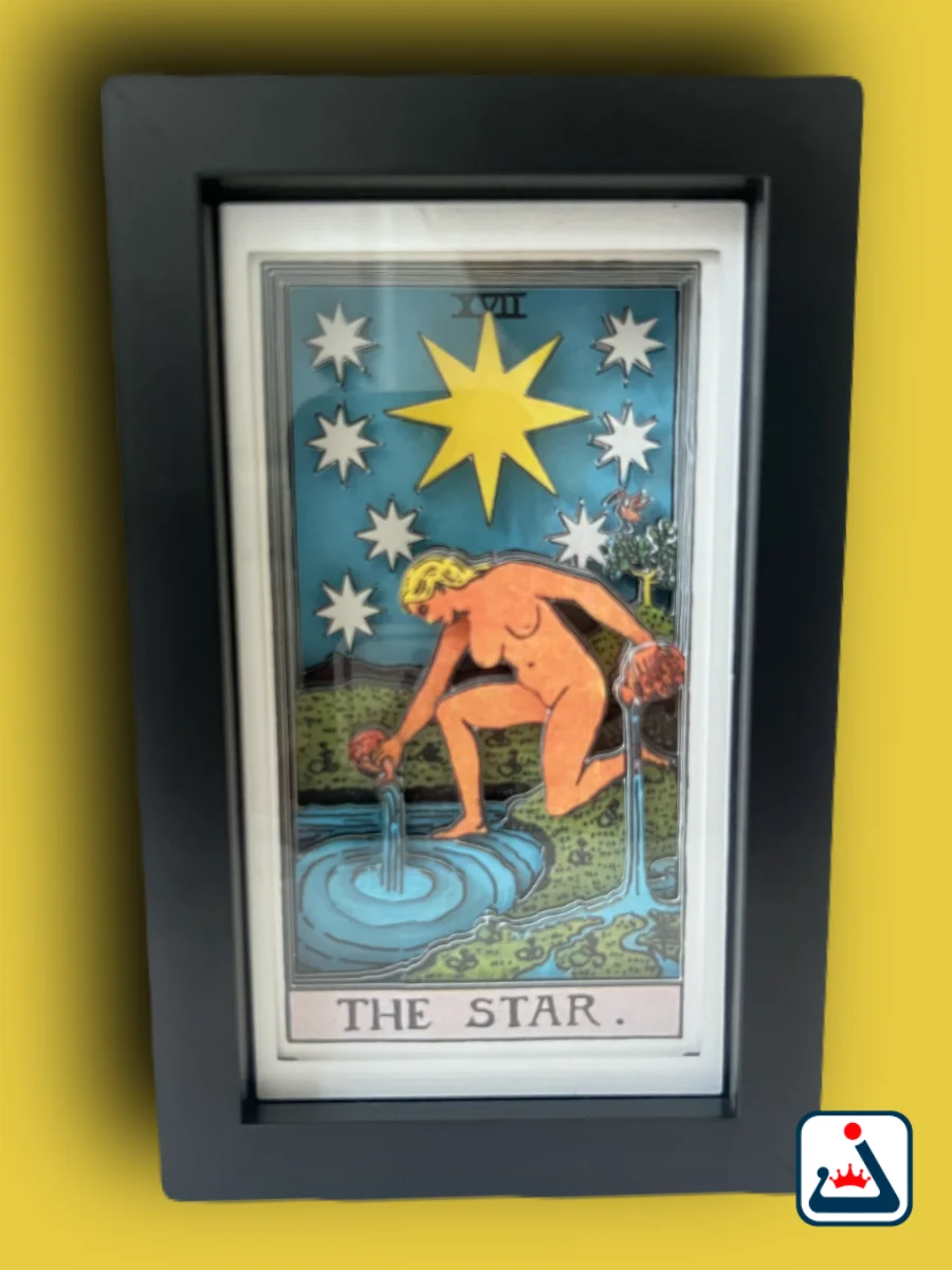 The Star – 3D Tarot Shadow Box Art product image (5)