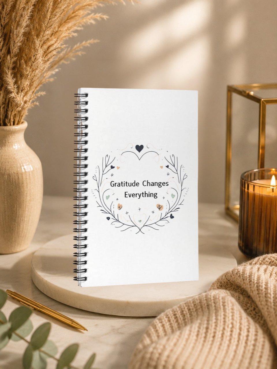 Gratitude Changes Everything Notebook – Daily Journal for Positivity product image (1)