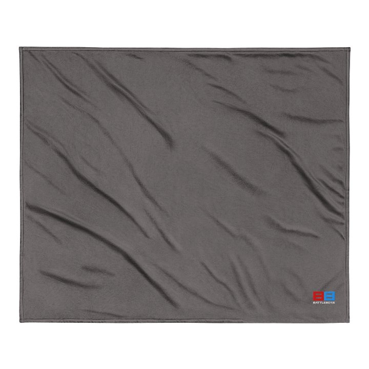 BattleBots Heavyweight Sherpa Blanket - 2 Colors - BattleBots Elite Gear! product image (2)