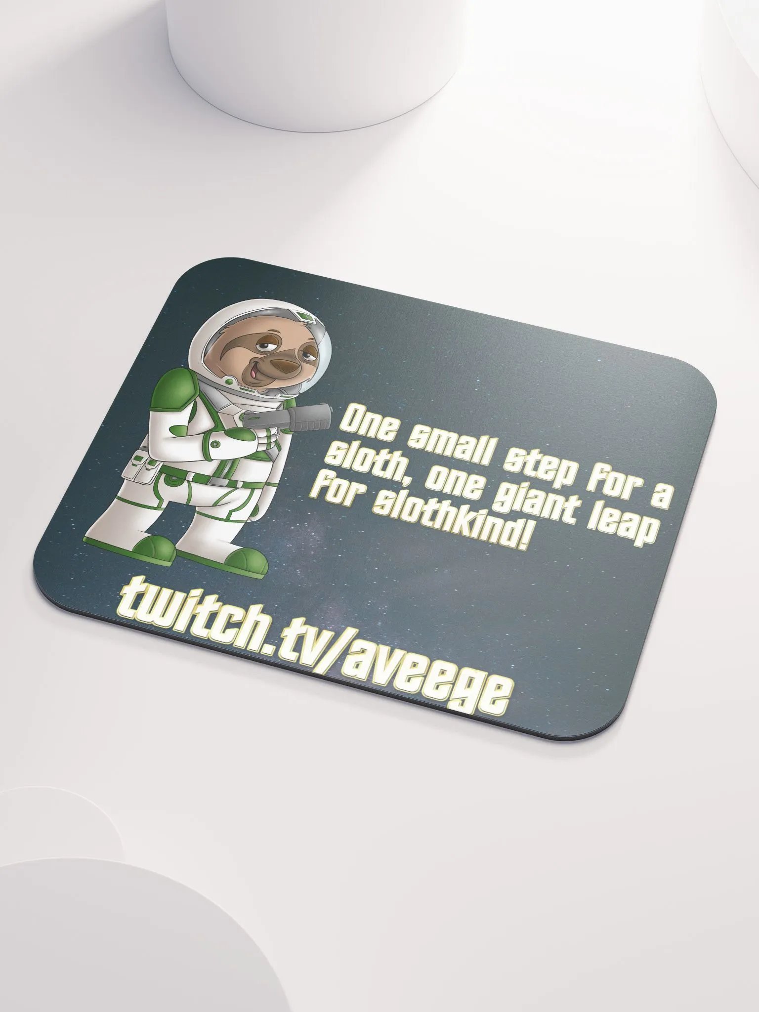 SpaceSloth Mousepad product image (3)