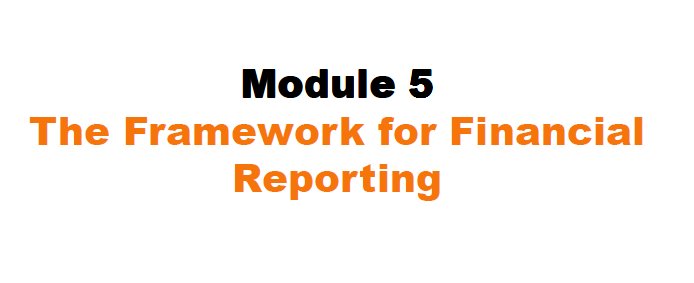 Study notes on The Framework for Financial Reporting product image (1)