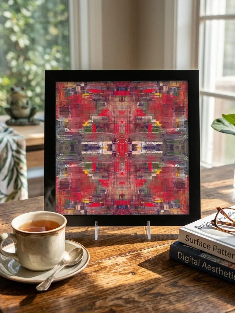 Ancestral Weave Framed Print product image (1)