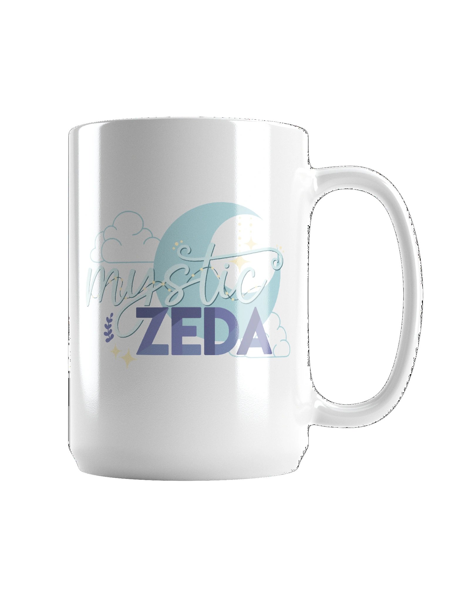 Light Blue Moon Logo Mug product image (2)