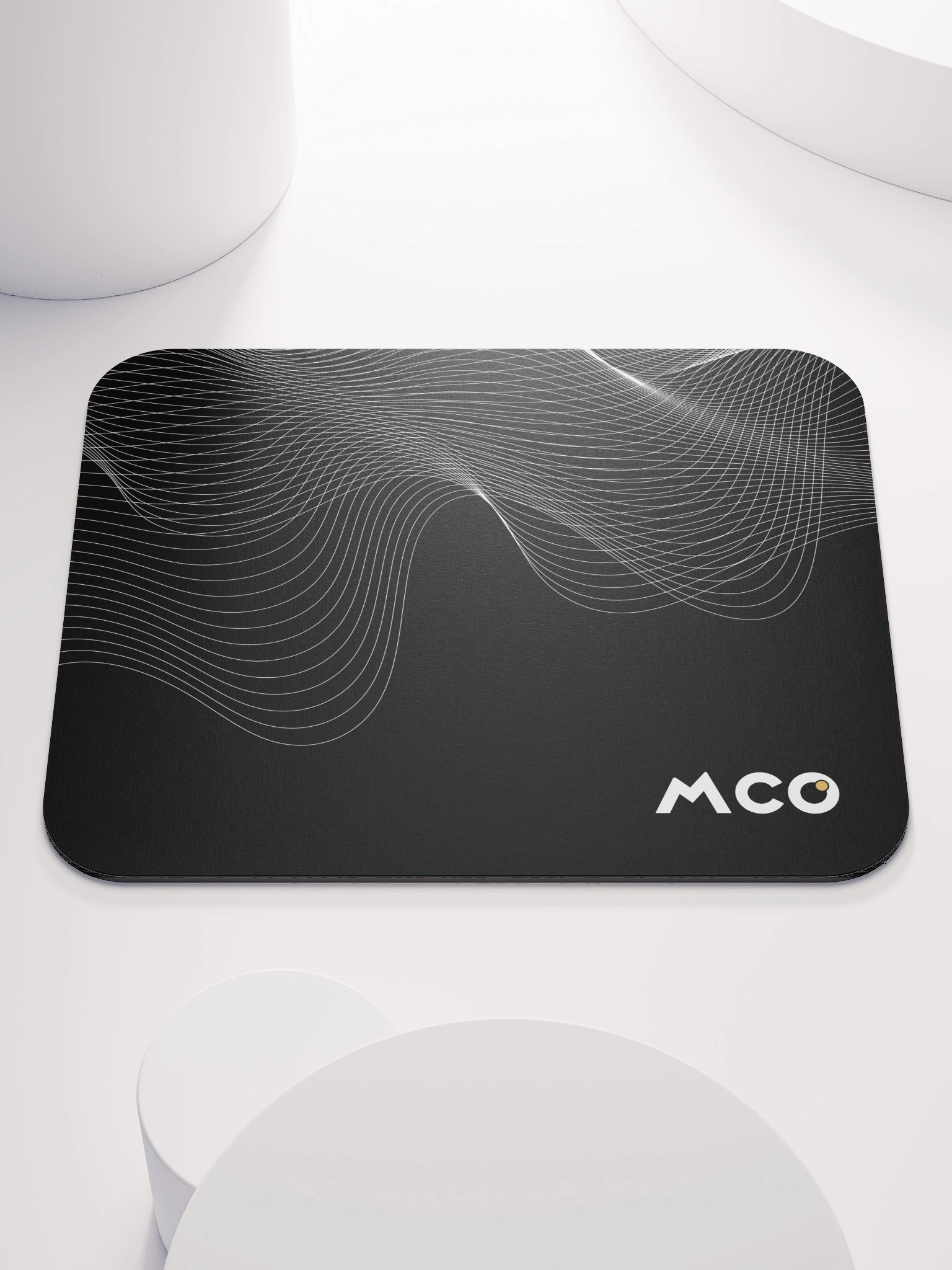 MCO Wave Minimal New Logo Mouse Pad Black product image (2)