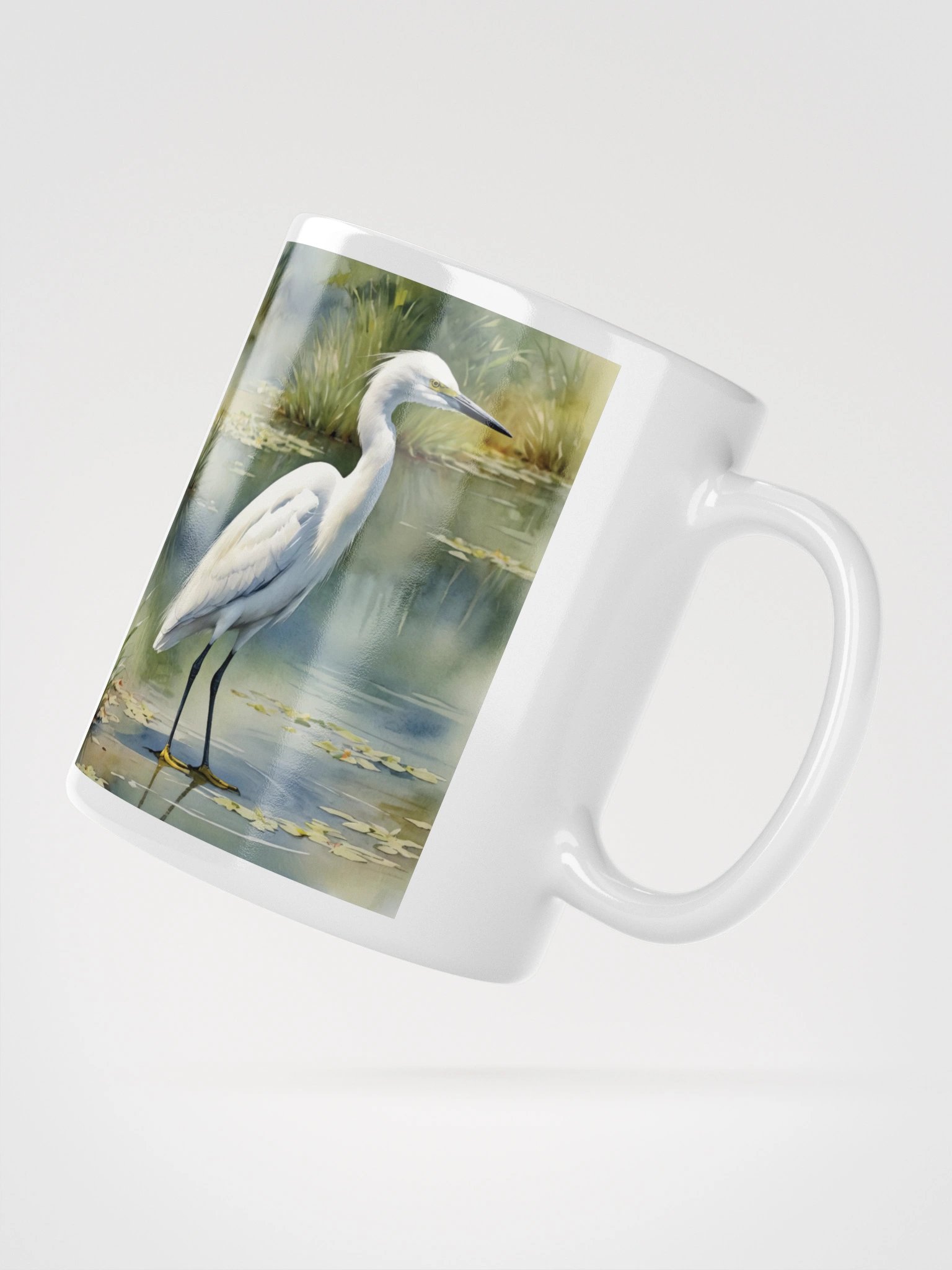 Snowy Egret Mug product image (4)