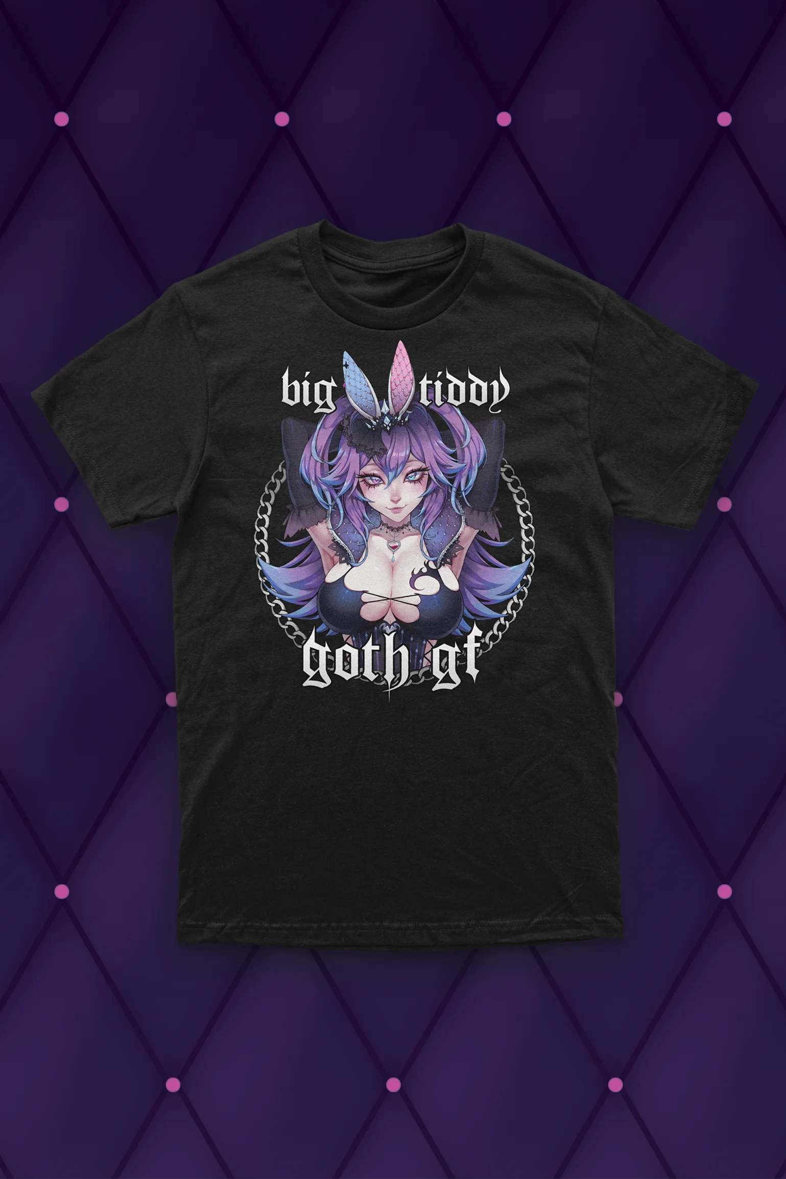 CottontailVA Big Tiddy Goth GF Shirt [PREORDER] product image (1)