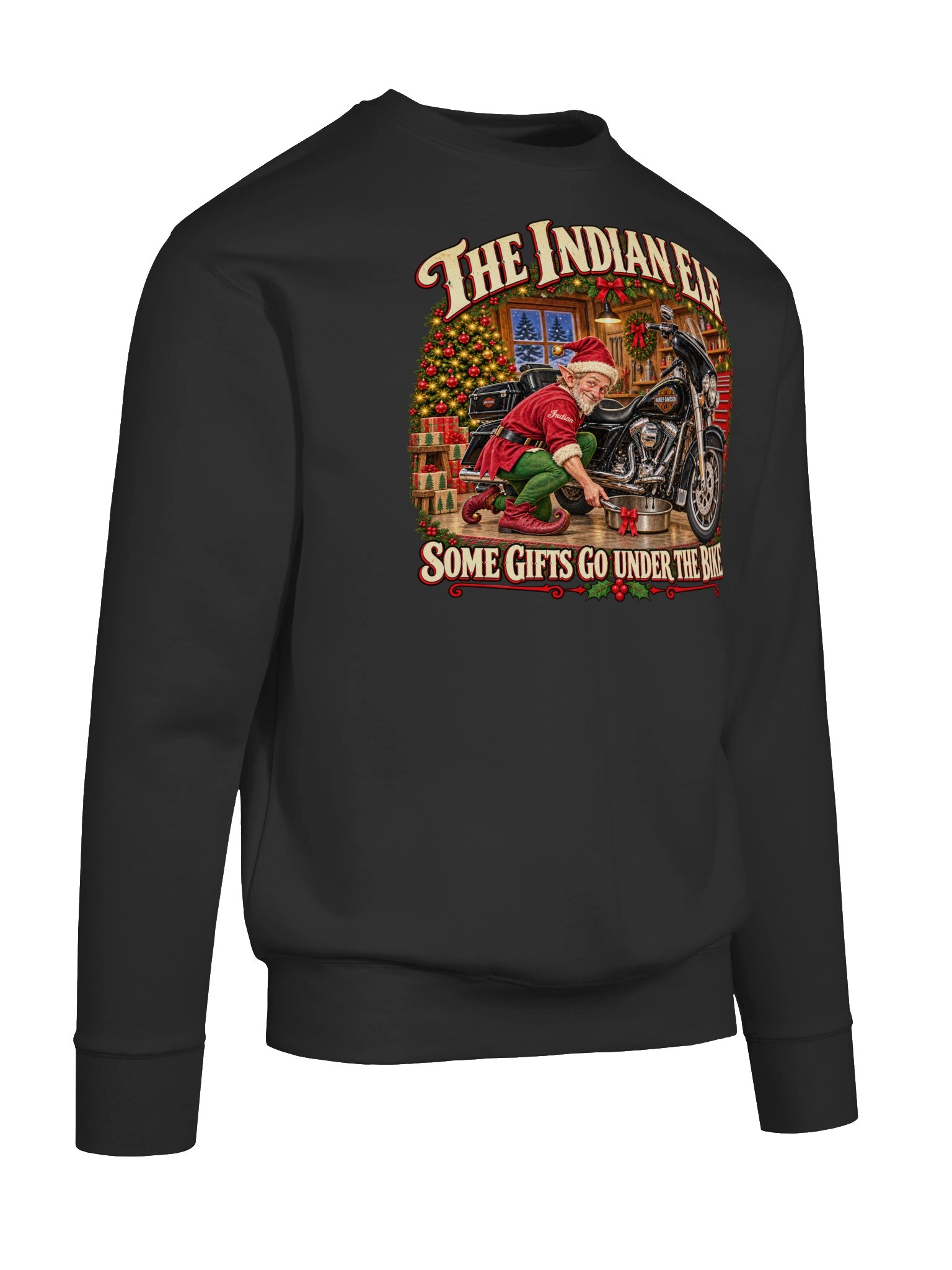 The Indian Elf | House Divided Christmas Crewneck Sweatshirt product image (10)