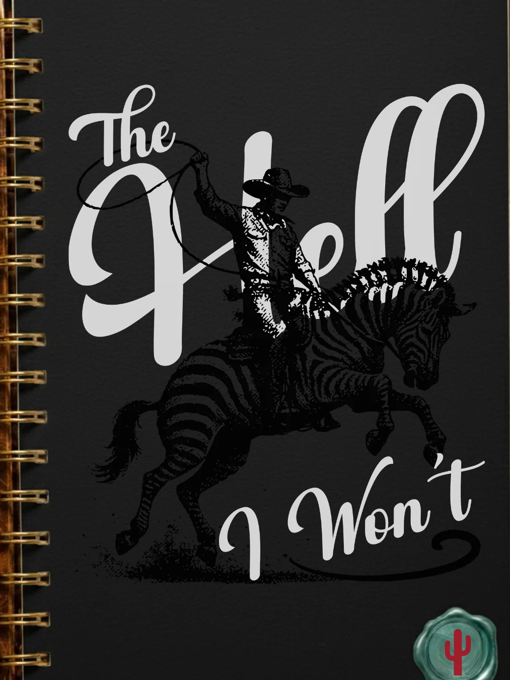 The Hell I Won't - Zebra product image (23)