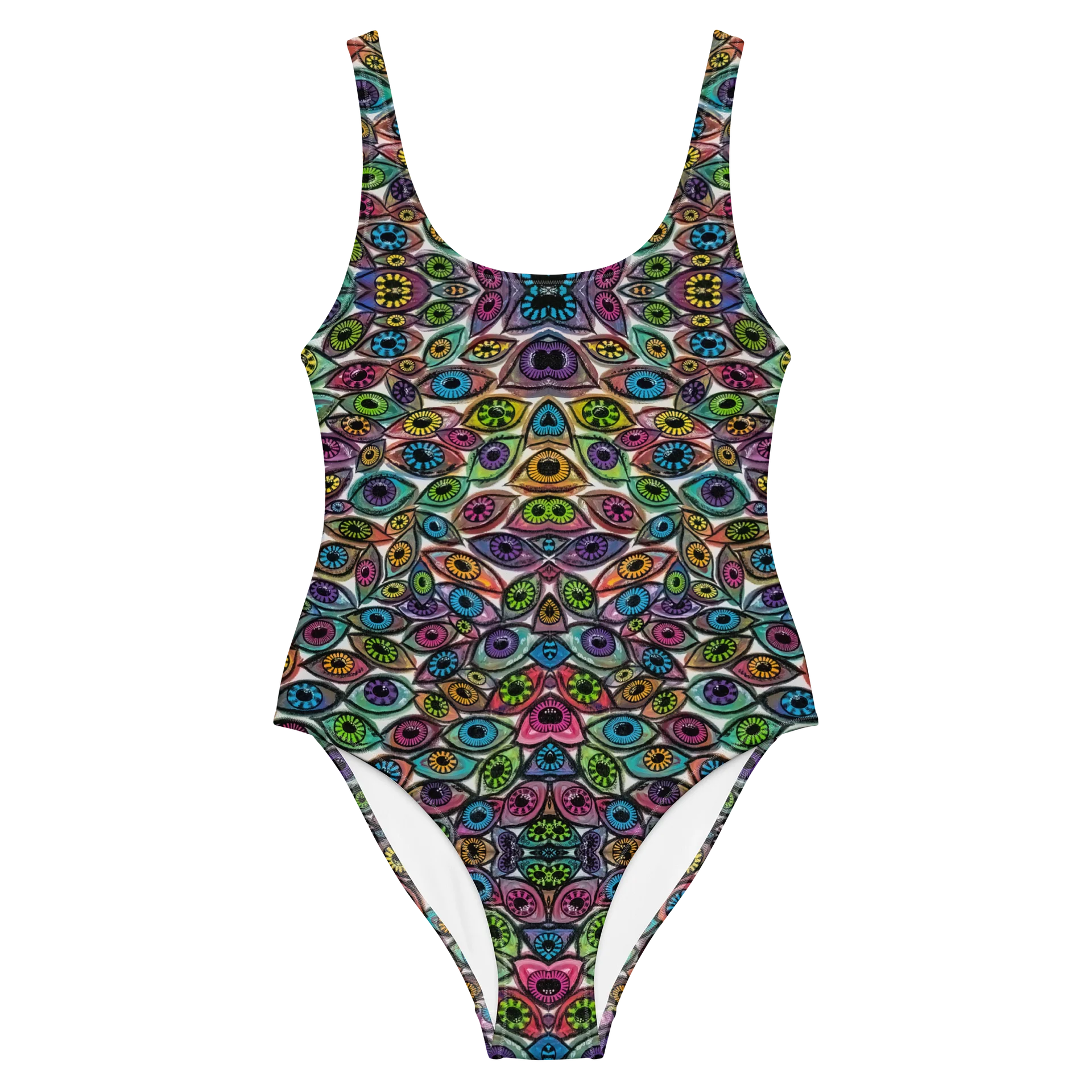 Colorful Eyes One Piece Swimsuit | Eye See You Too product image (2)