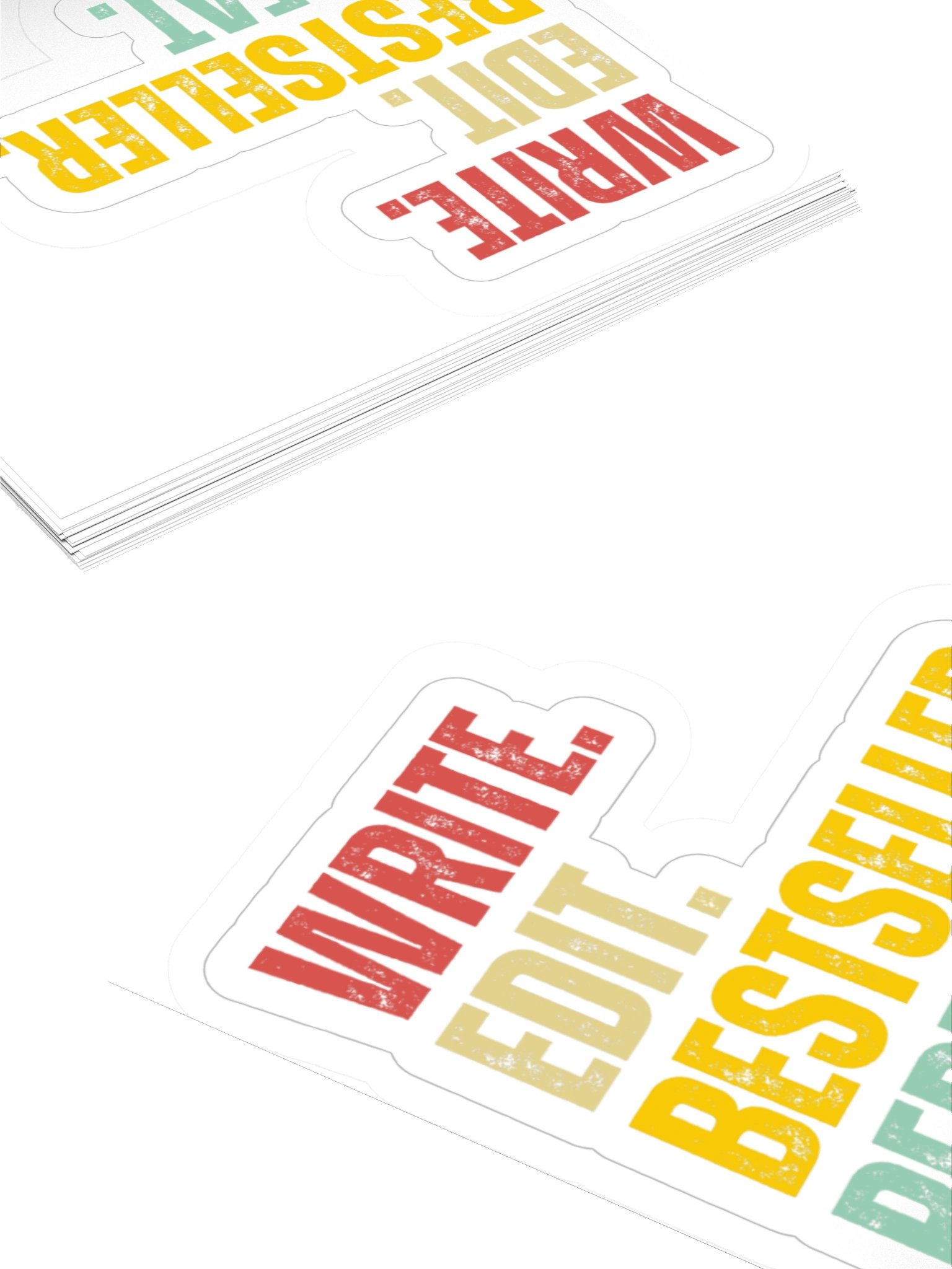 Sticker ~ Write.Edit.Bestseller.Repeat. product image (5)