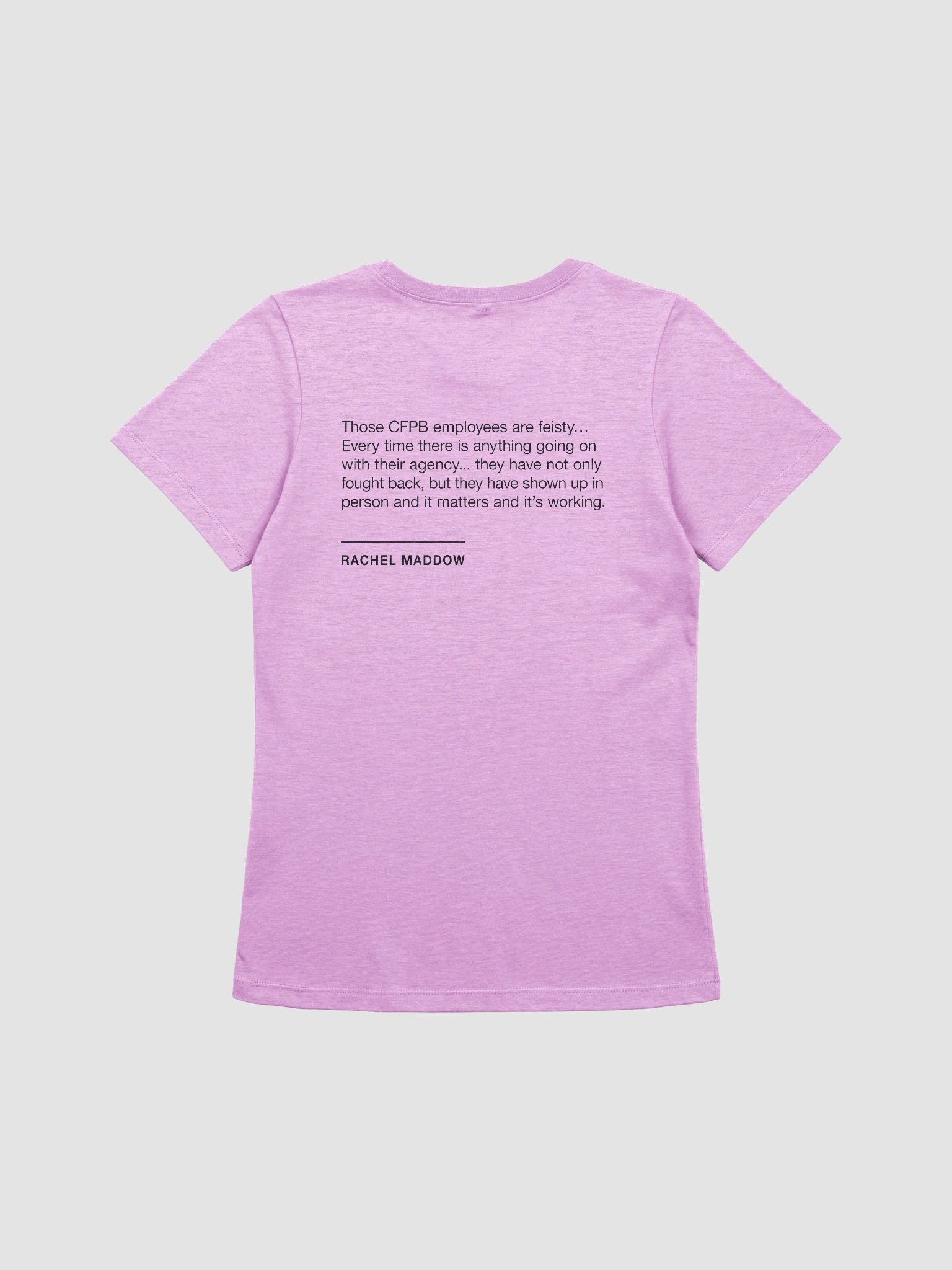 Those CFPB Employees Are Feisty Women's Cut T-Shirt (Black) product image (42)