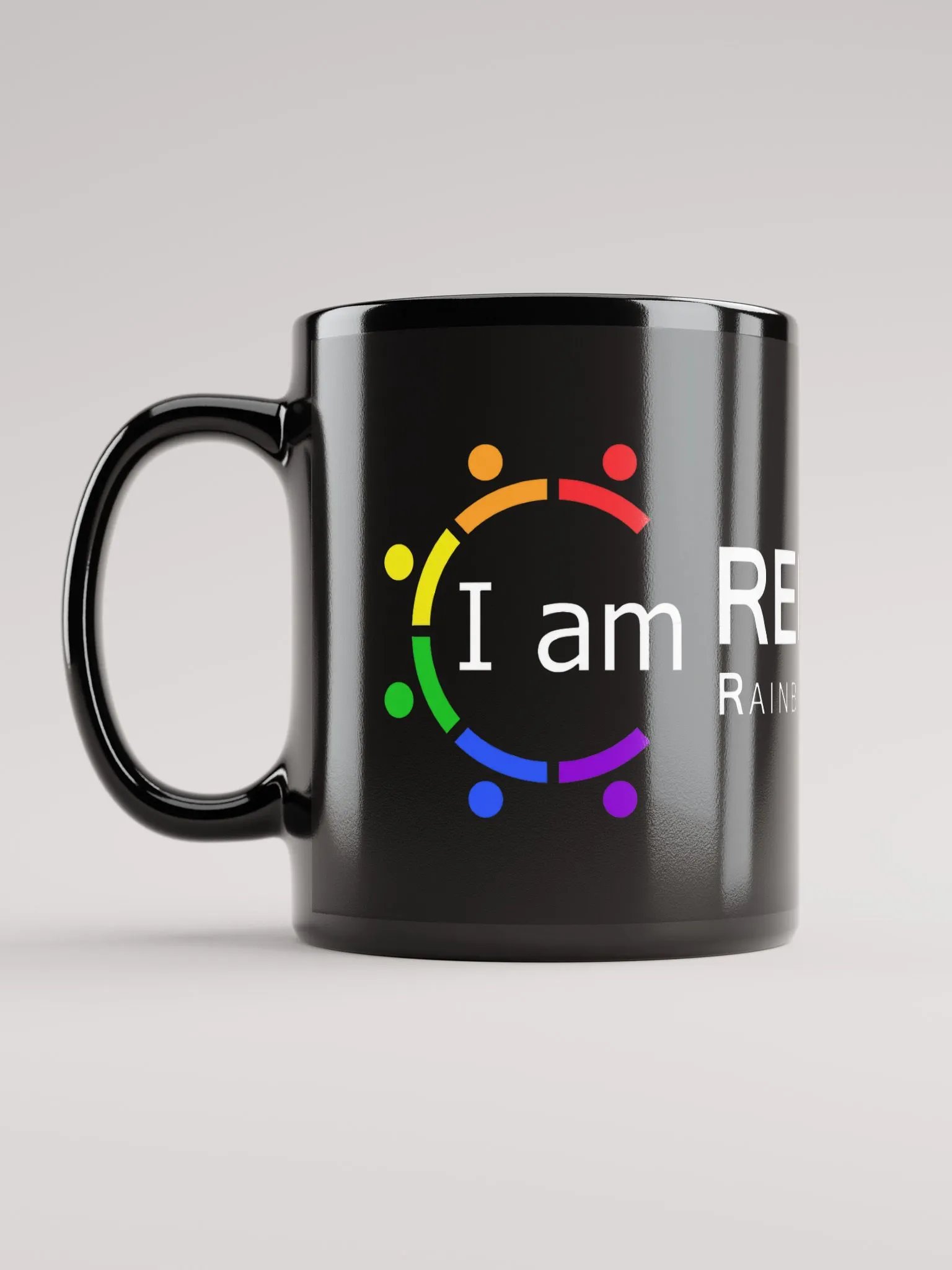 Black, glossy mug by Mugz product image (4)