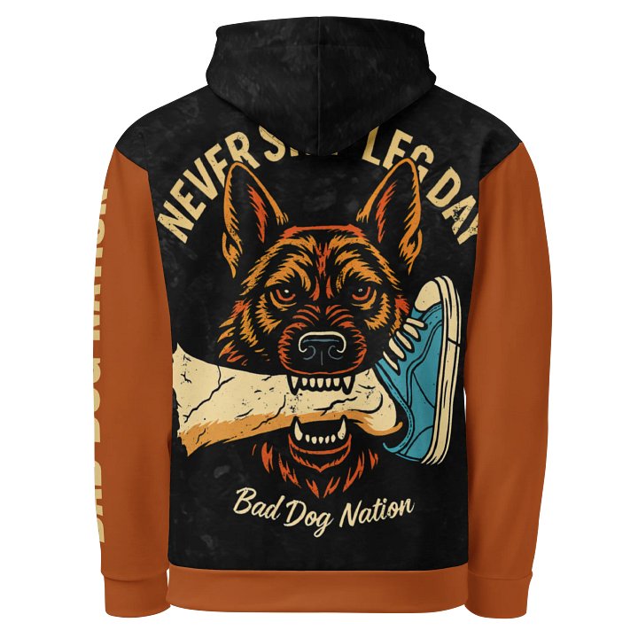 Never Skip Leg Day - Premium Adult Unisex All Over Print Hoodie product image (1)