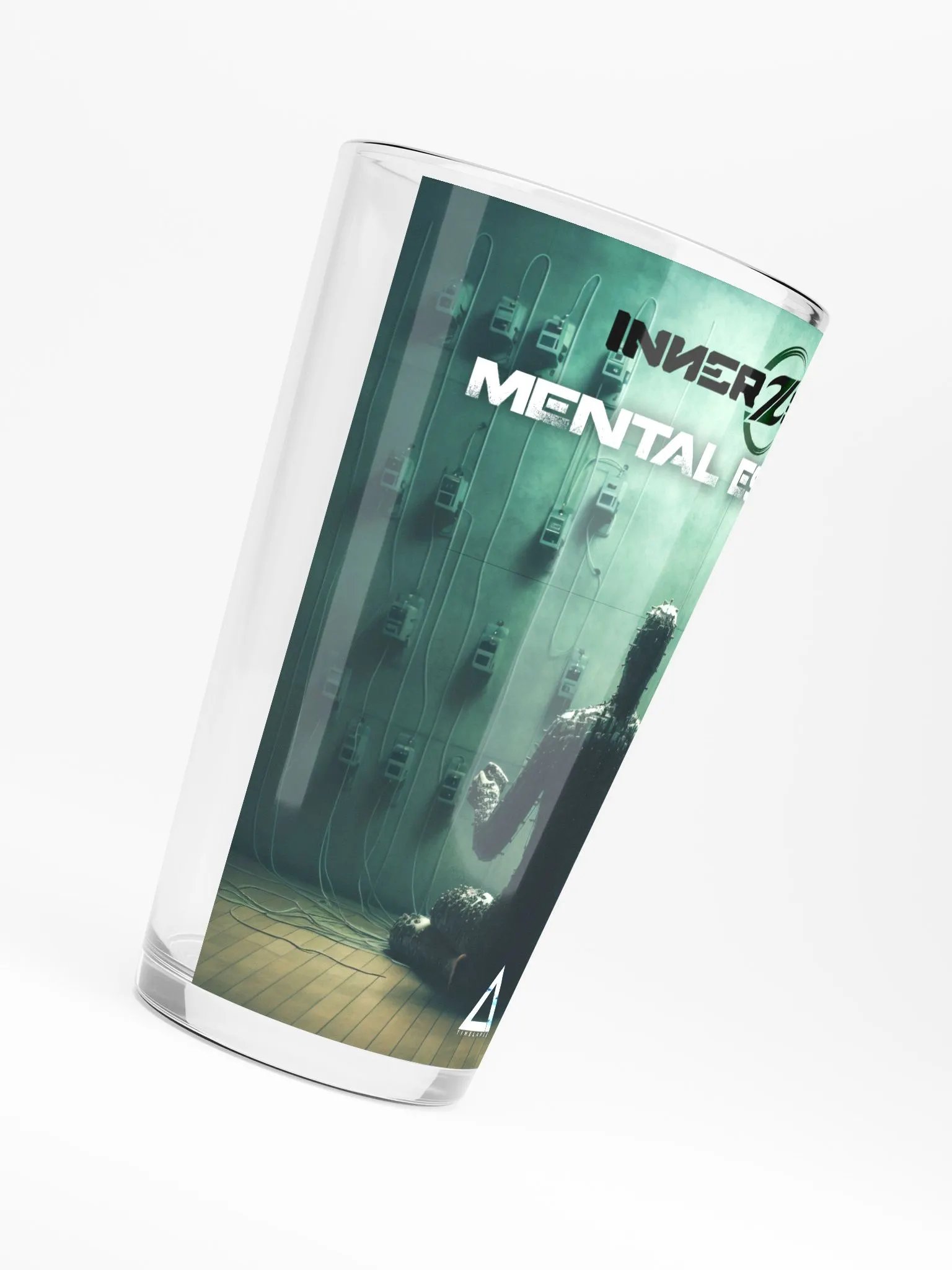 Mental Escape Pint Glass product image (6)