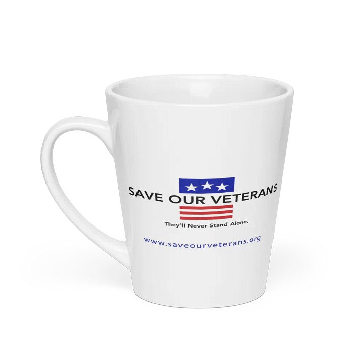 Save Our Veterans Latte Mug product image (1)