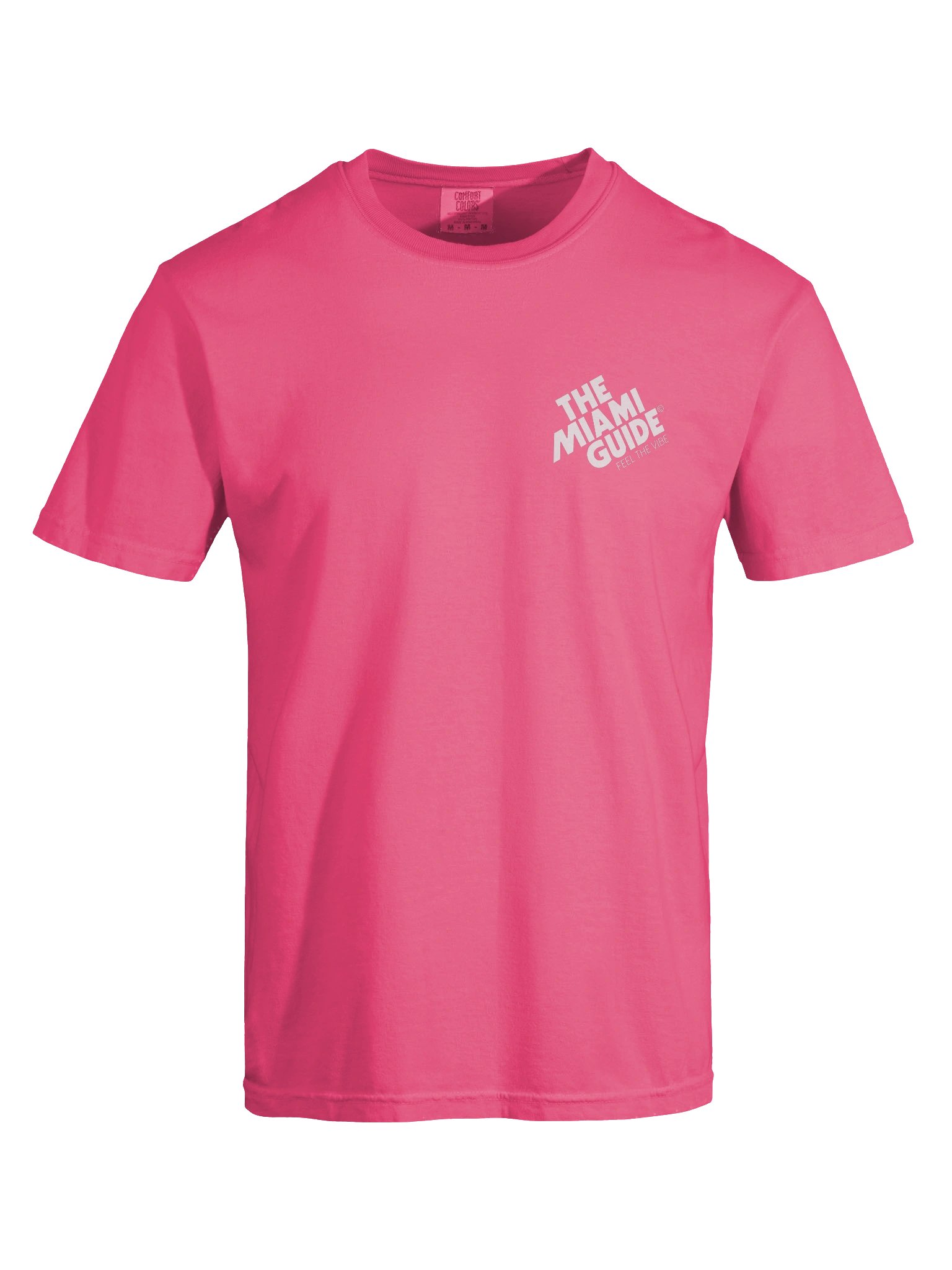The Miami Guide Heavyweight Logo Tee – Crunchberry Pink product image (5)