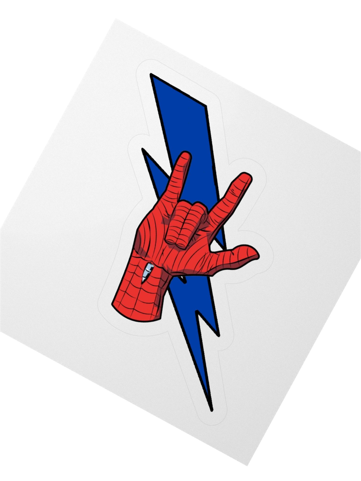Rock Out Spidey Sticker product image (5)