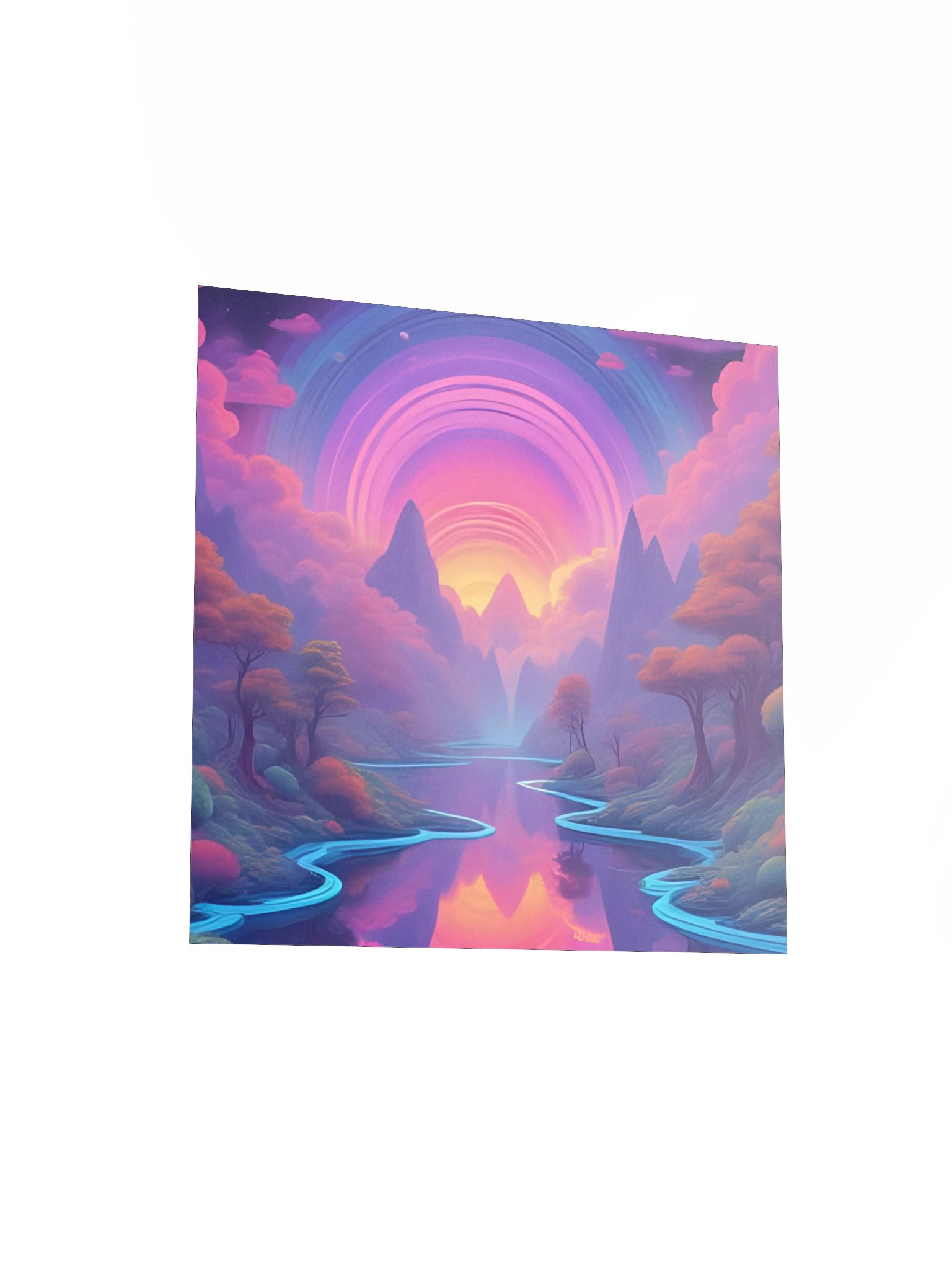 Whimsical River Valley Poster product image (11)