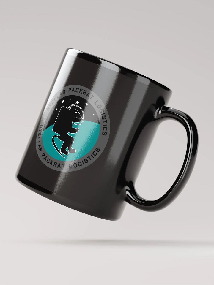 Stellar Packrat Logistics Black Glossy Mug product image (2)