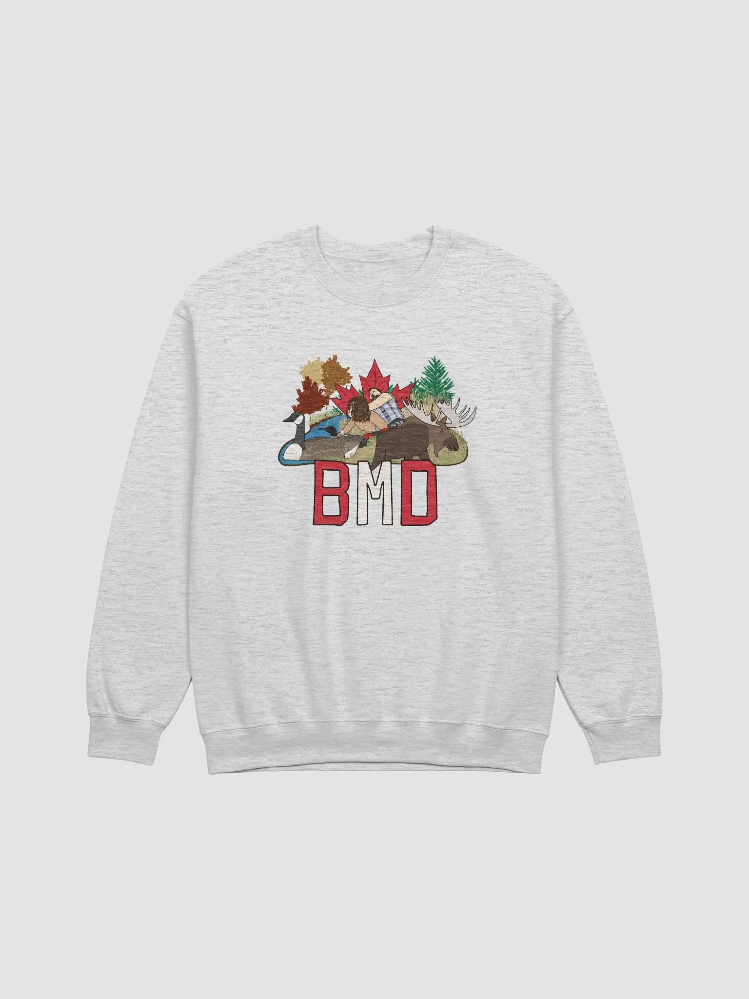 BMD Canadian Wrestling Crewneck Sweatshirt product image (4)