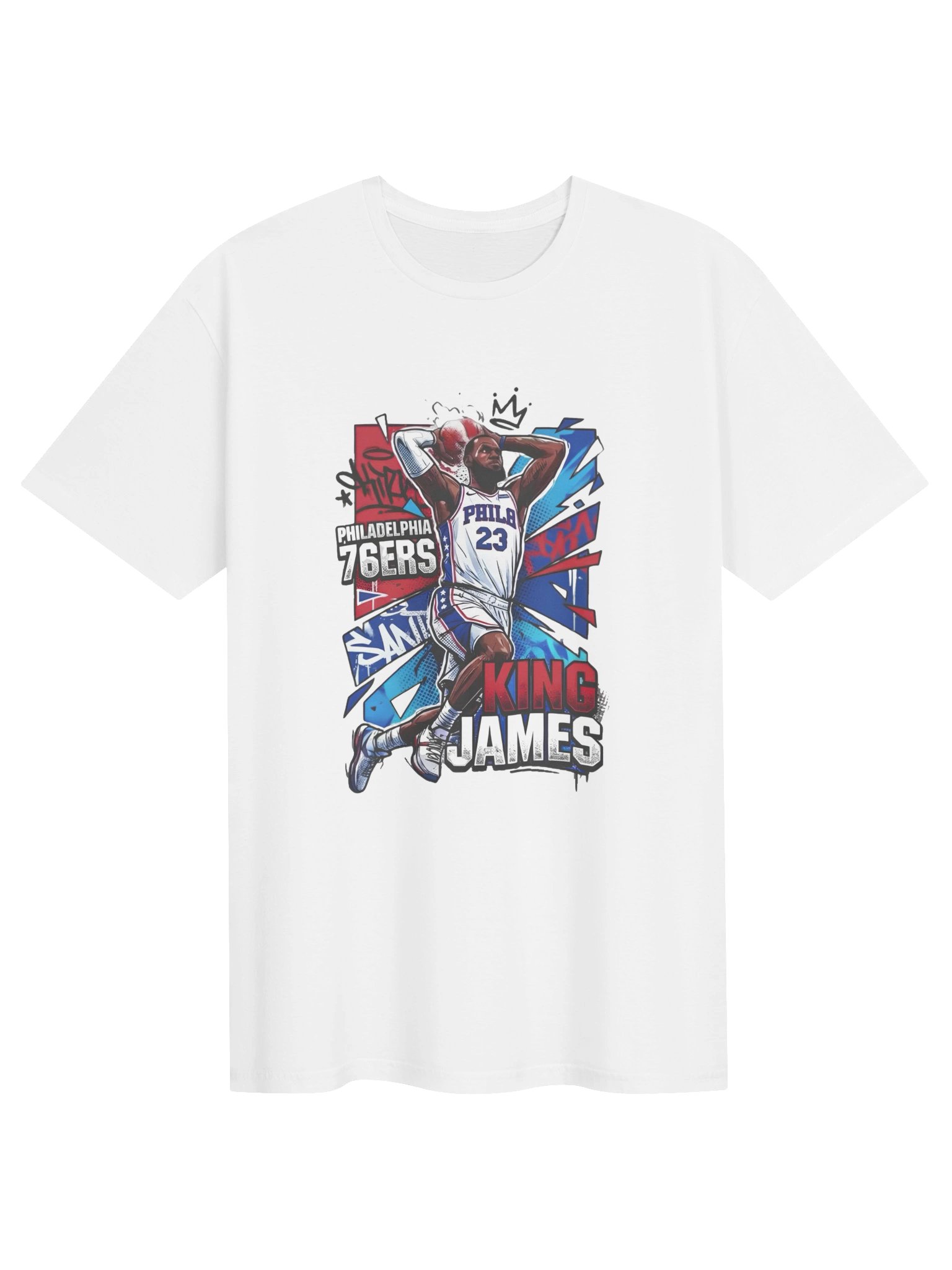 "King James" Philadelphia 76ers Shirt product image (2)