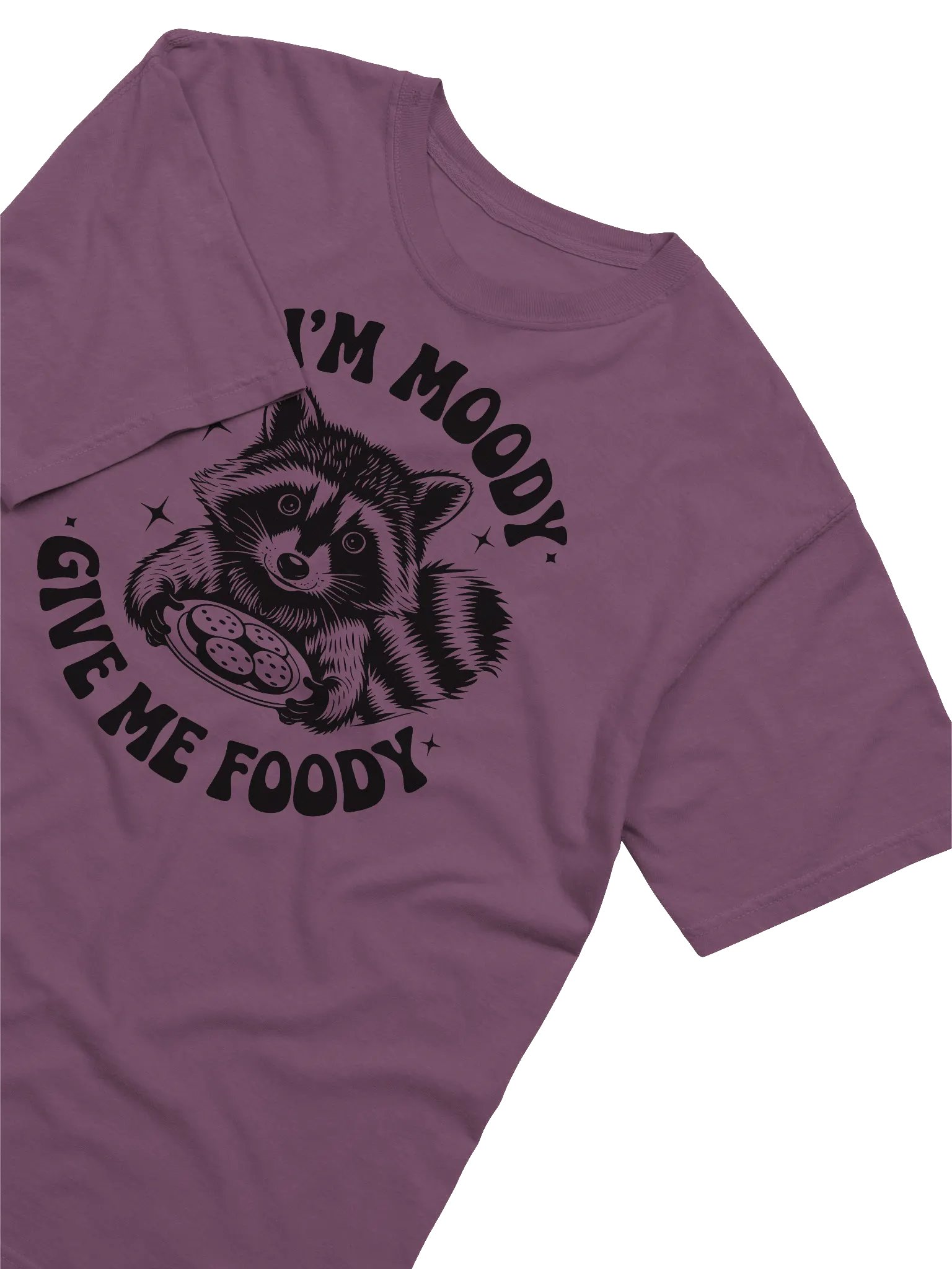 If I'm Moody Give Me Foody CC1717 T-Shirt product image (14)